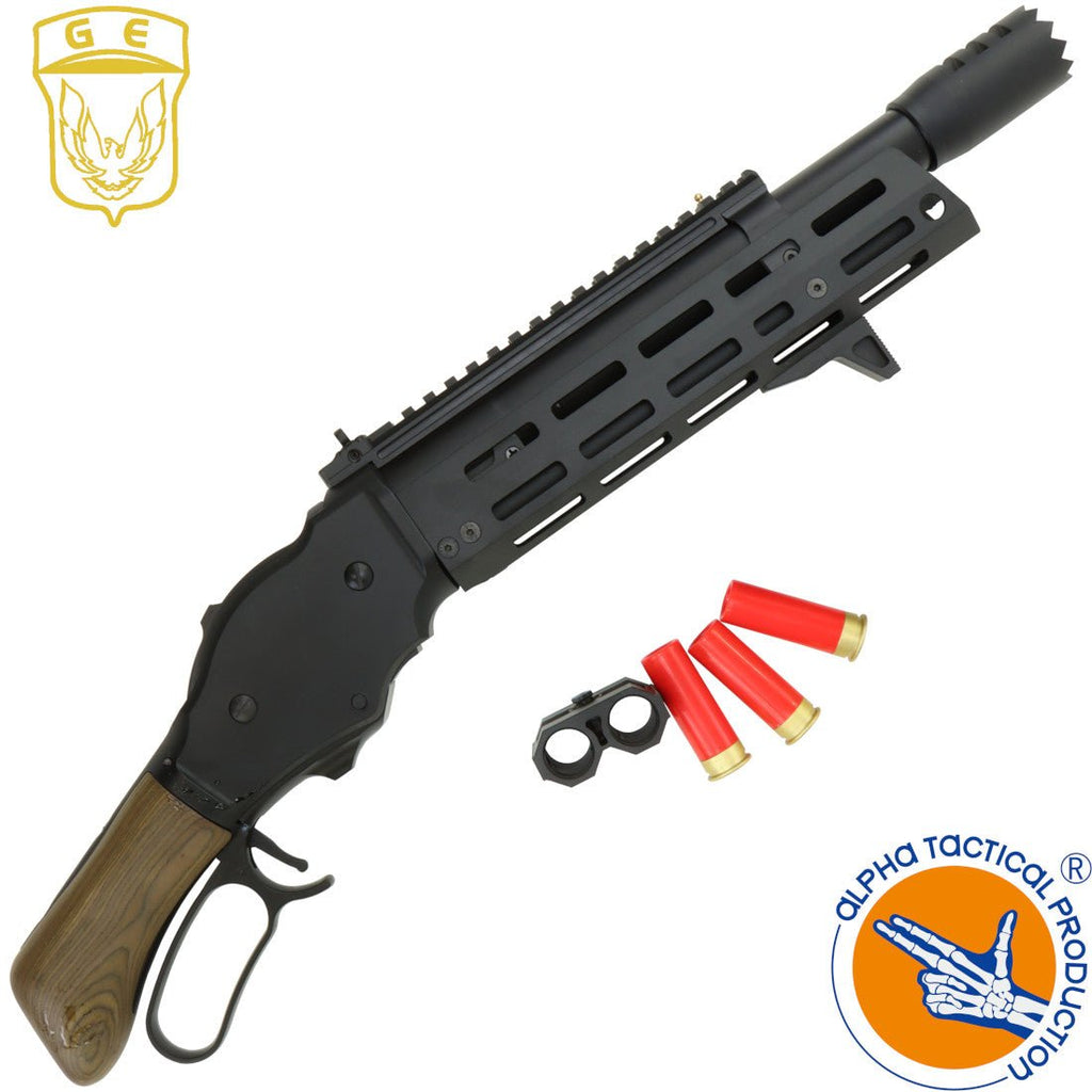 Compact tactical gel blaster shotgun AT8701 by Golden Eagle - Tactical Edge Hobbies