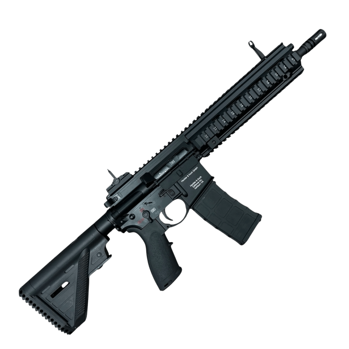 Golden Eagle HK416A5 Gas Blowback (GBBR) Gel Blaster Rifle - Black