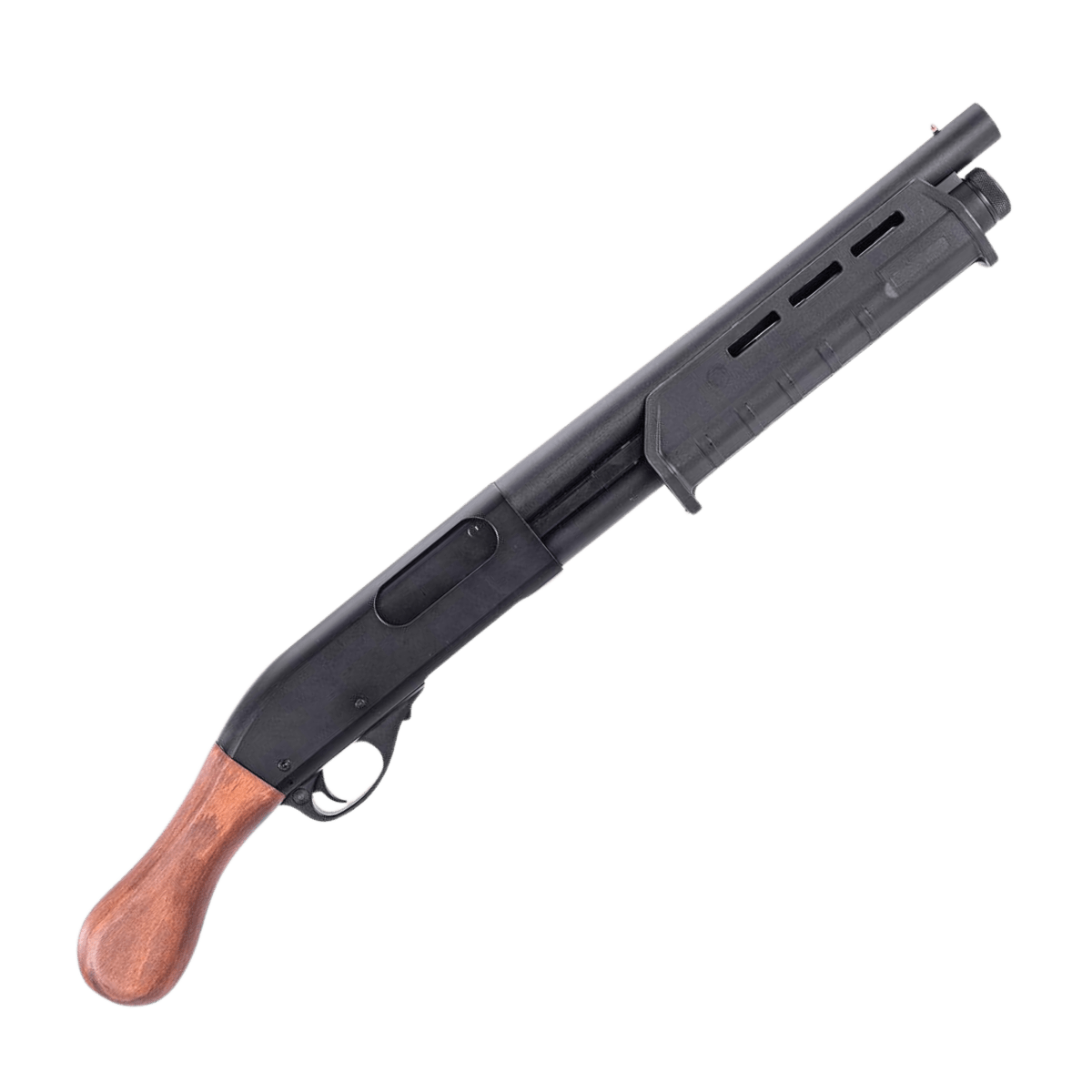Golden Eagle M870 GEL8887RW pump action gas powered shotgun gel blaster - Tactical Edge Hobbies