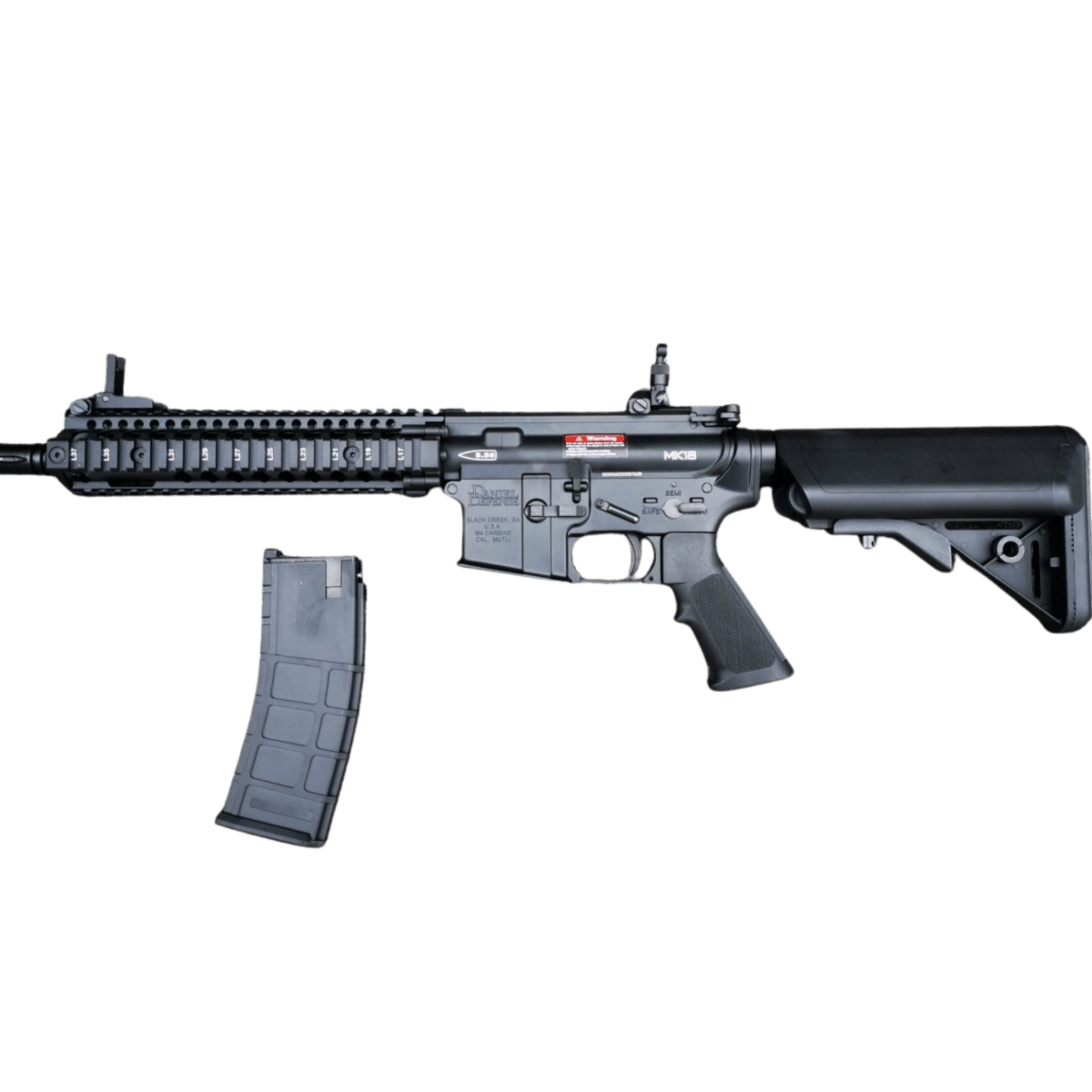 Golden Eagle MK18 MOD1 - Full Metal GBBR Gel Blaster - Black
