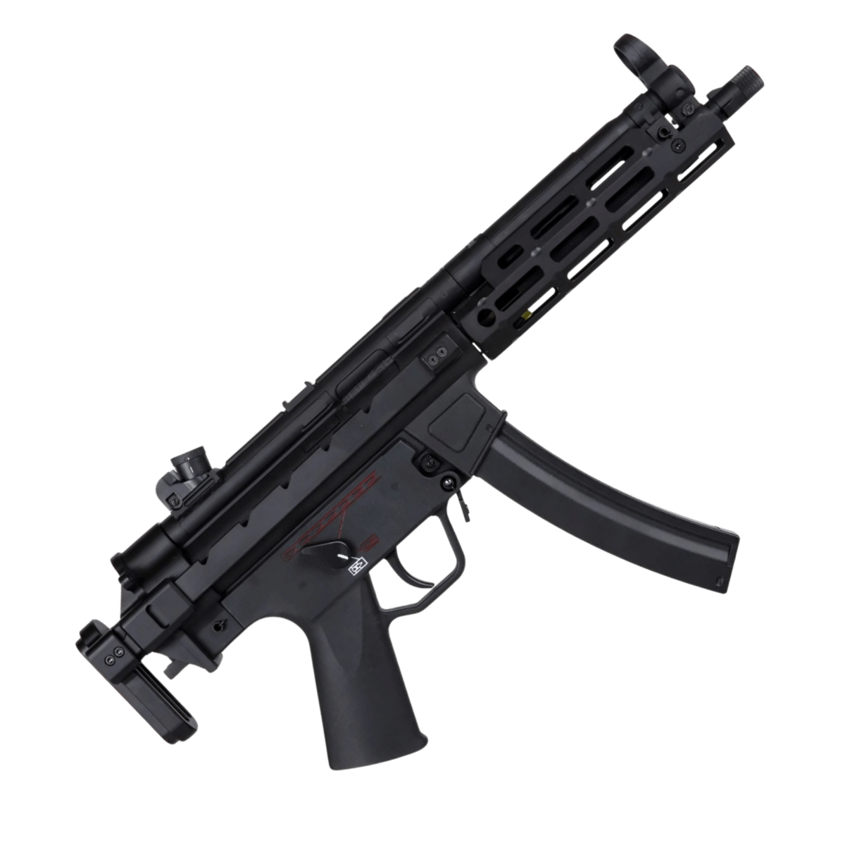 Golden Eagle MP5 M-LOK SMG Gel Blaster with CNC Retractable Stock