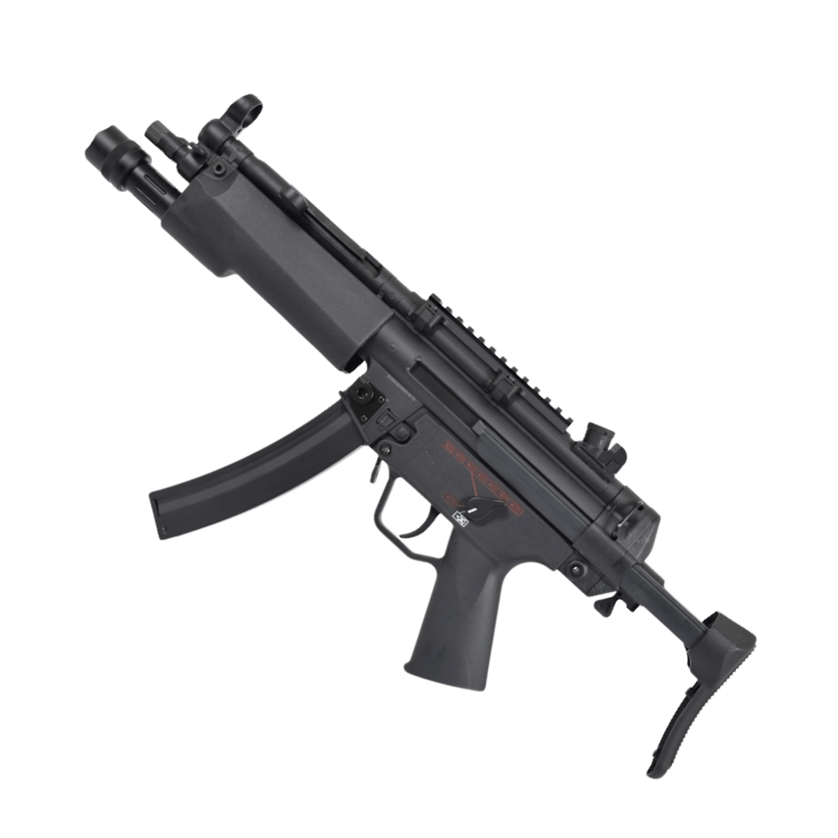 Golden Eagle MP5 S.W.A.T. Tactical SMG Gel Blaster - Flashlight