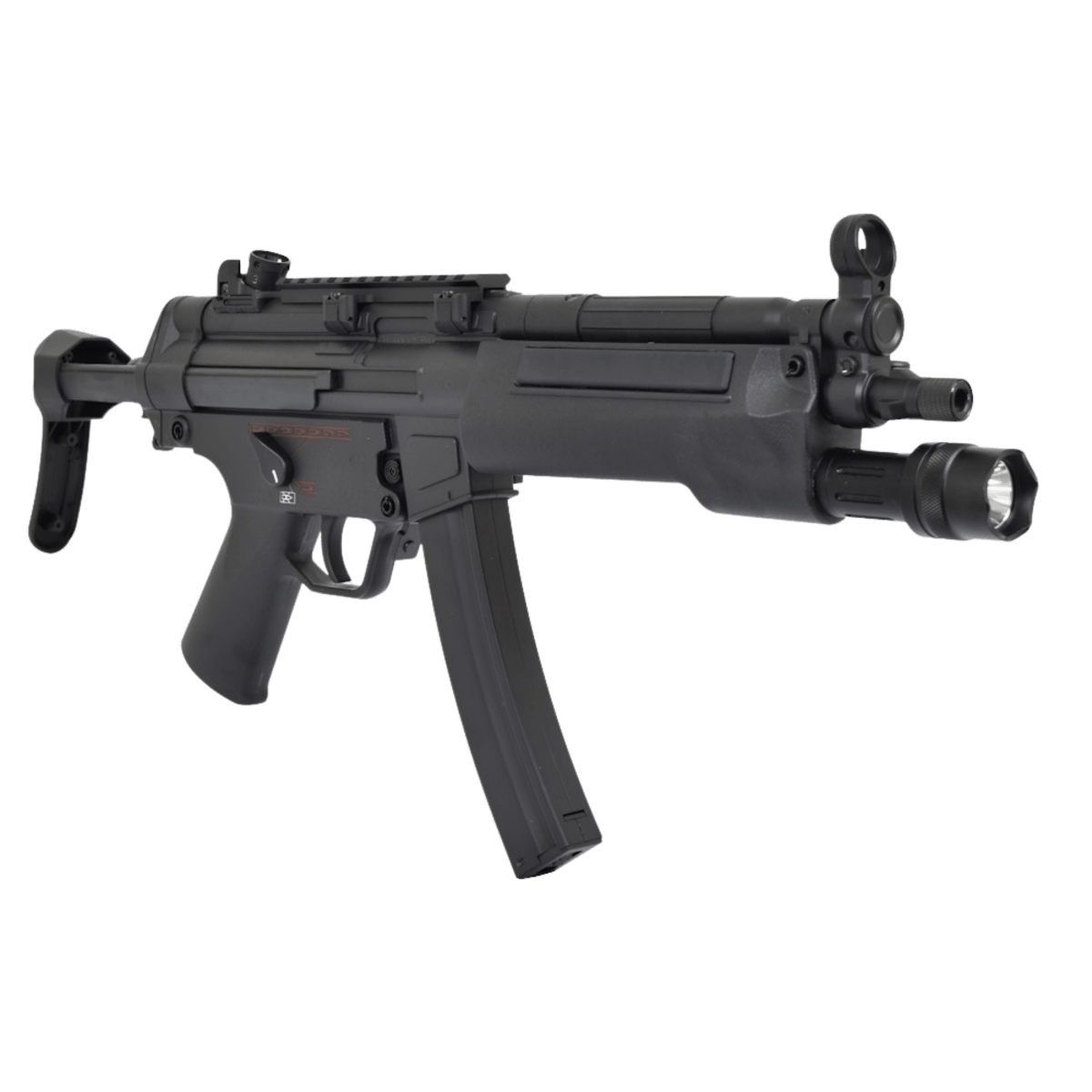 Golden Eagle MP5 S.W.A.T. Tactical SMG Gel Blaster - Flashlight