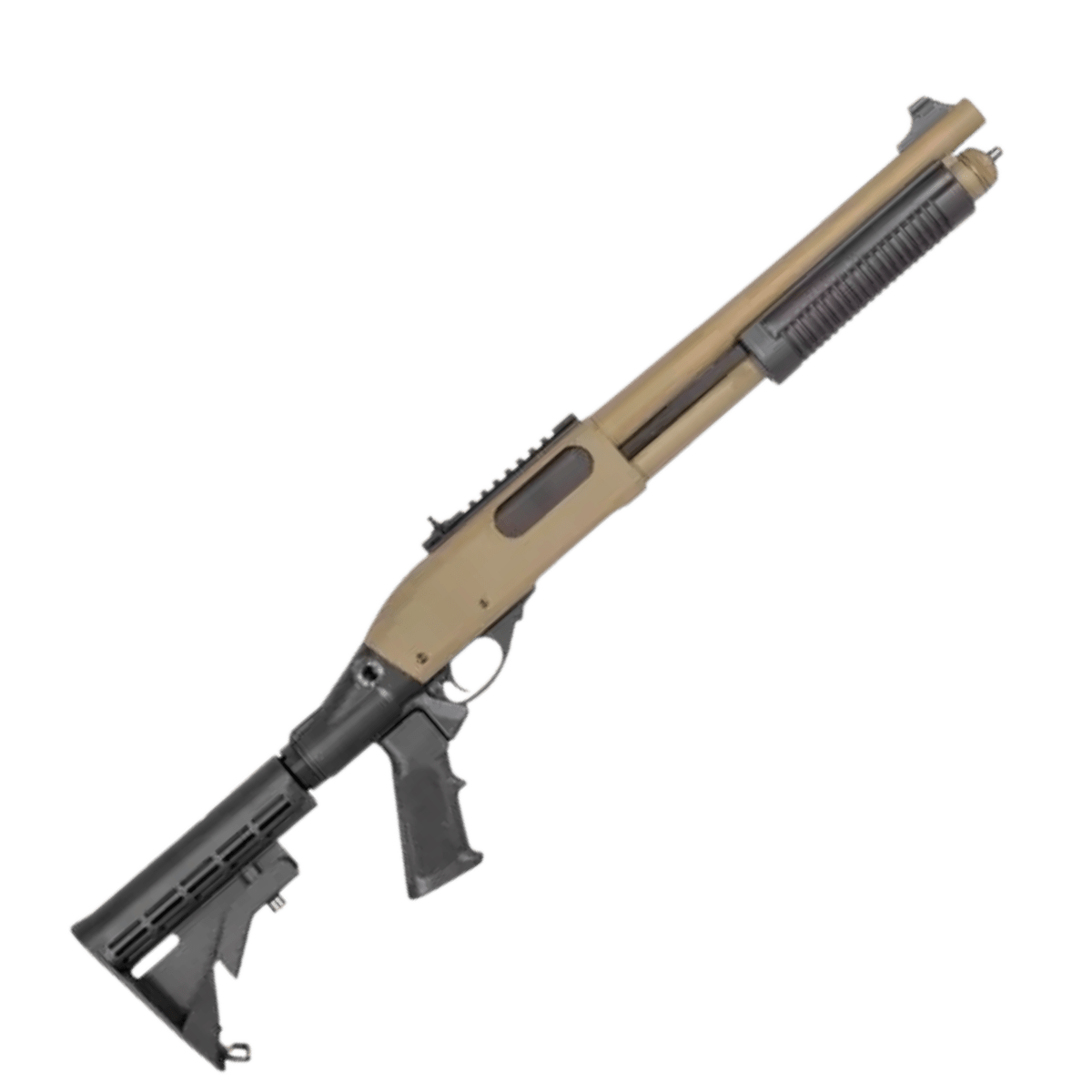 Golden Eagle 870 railed tactical gas shotgun gel blaster - Tactical Edge Hobbies