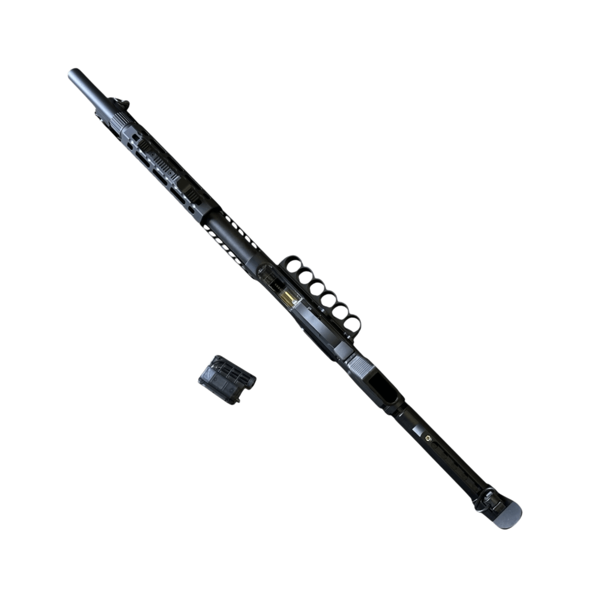 High power Golden Eagle M870 railed GEL8875 gel blaster shotgun - Tactical Edge Hobbies