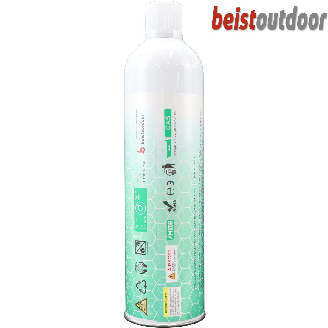 BeistOutdoor Club 12KG green gas refill canister - Tactical Edge Hobbies