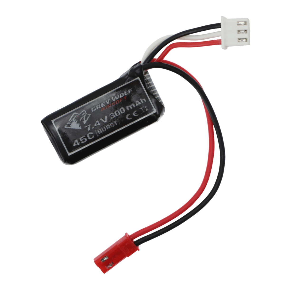 Grey Wolf 7.4V 300mah 45C HPA Battery