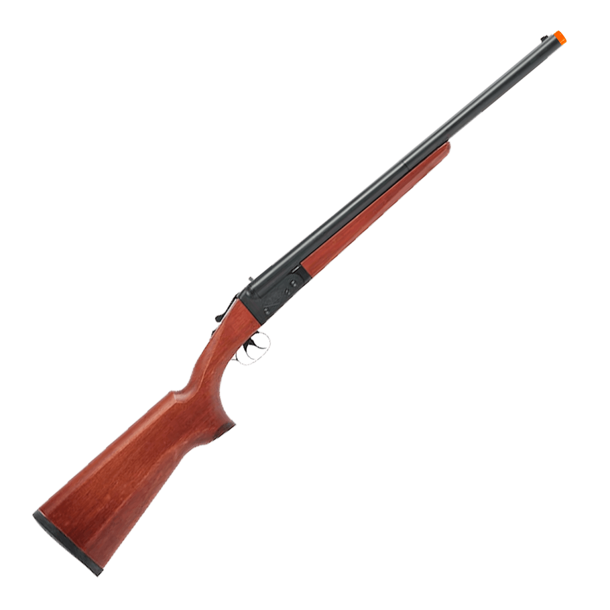 HWASAN 0521 Real Wood Double Barrel Gas Gel Blaster - Tactical Edge Hobbies