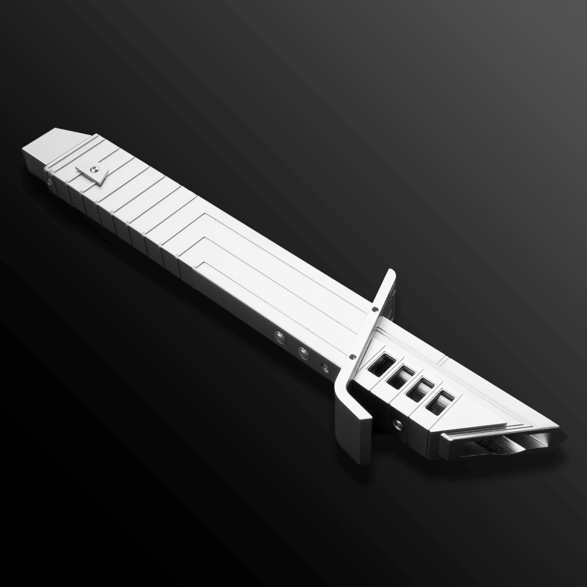 Dark Saber inspired lightsaber glowing black blade - Tactical Edge Hobbies