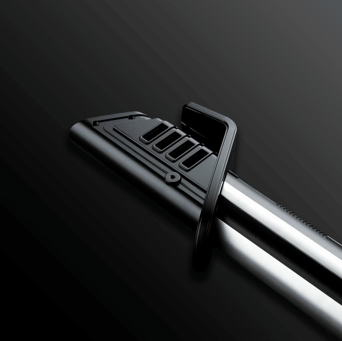 Sith Darksaber Silver/Black Saber - Battle Sabers