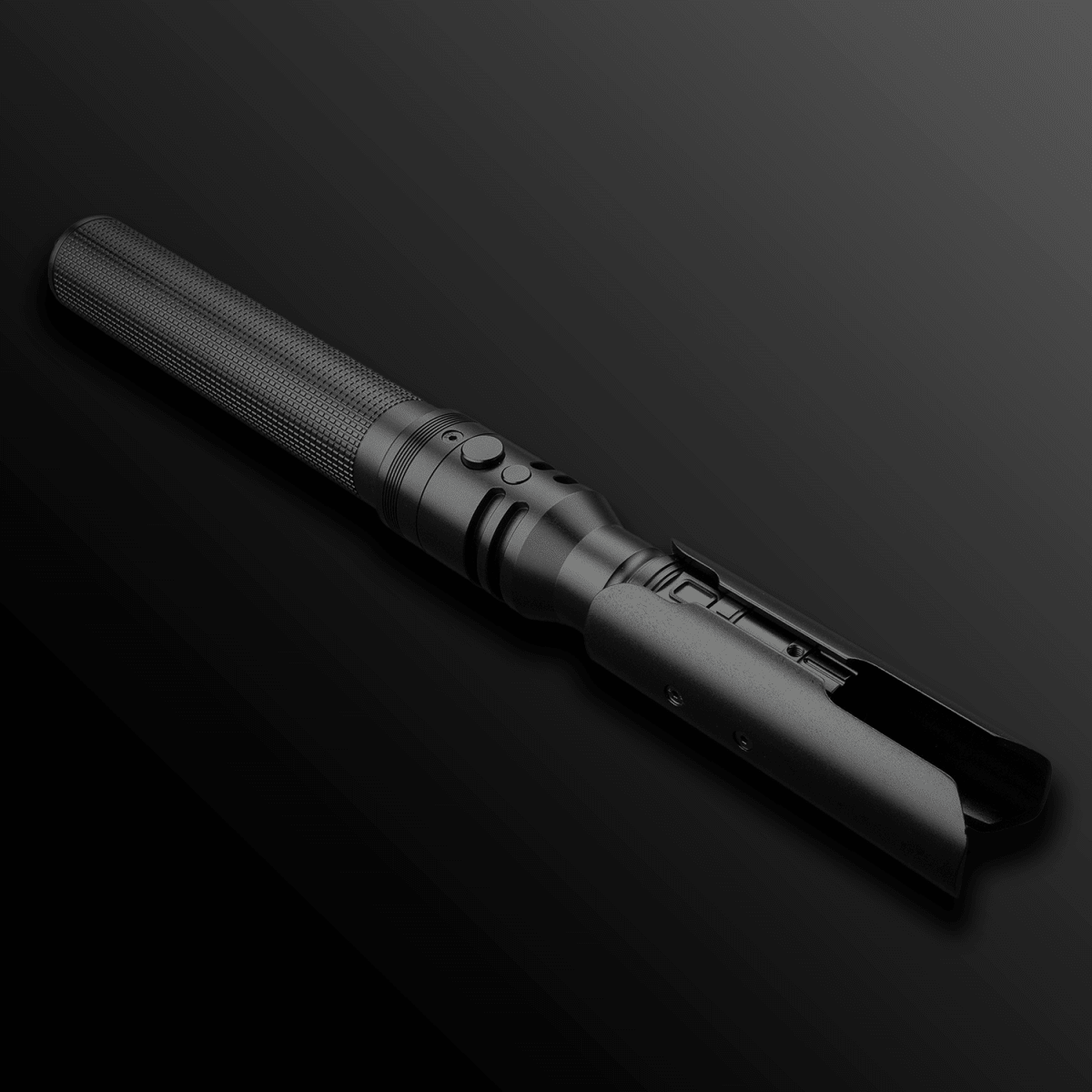 Fallen Order-inspired lightsaber with sleek blue glow – Battle Sabers