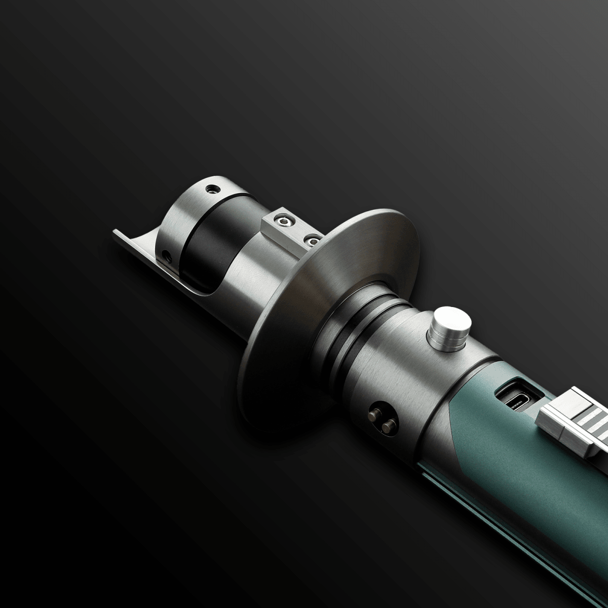Kanan Jarrus lightsaber with unique hilt and blue glow – Battle Sabers
