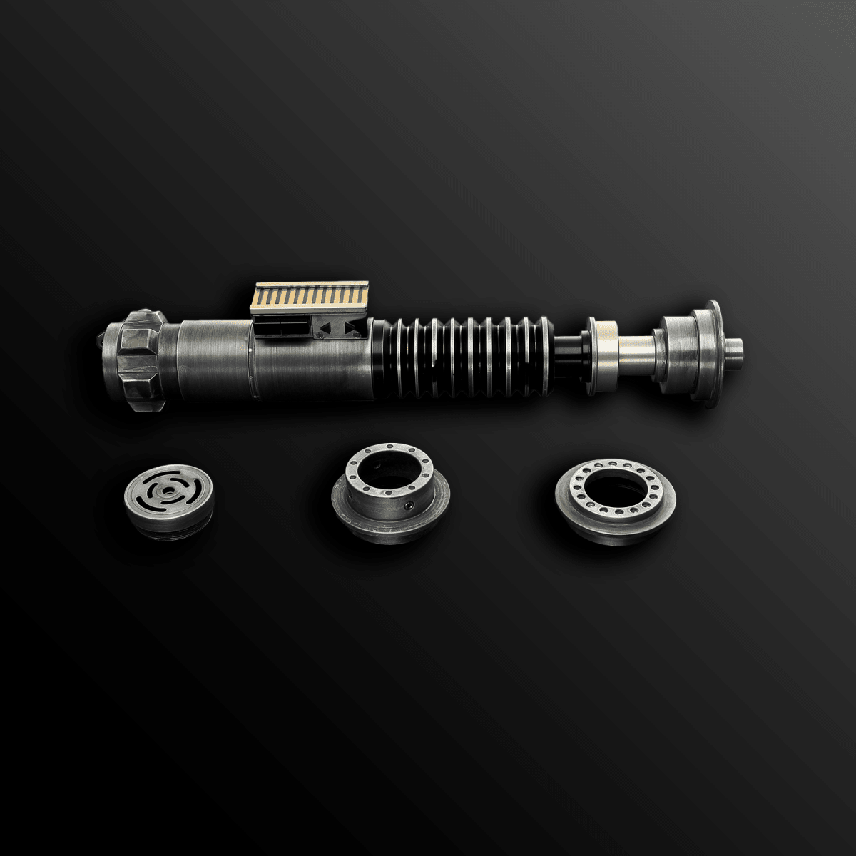 Premium Luke Skywalker V3 lightsaber with detailed hilt design – Battle Sabers