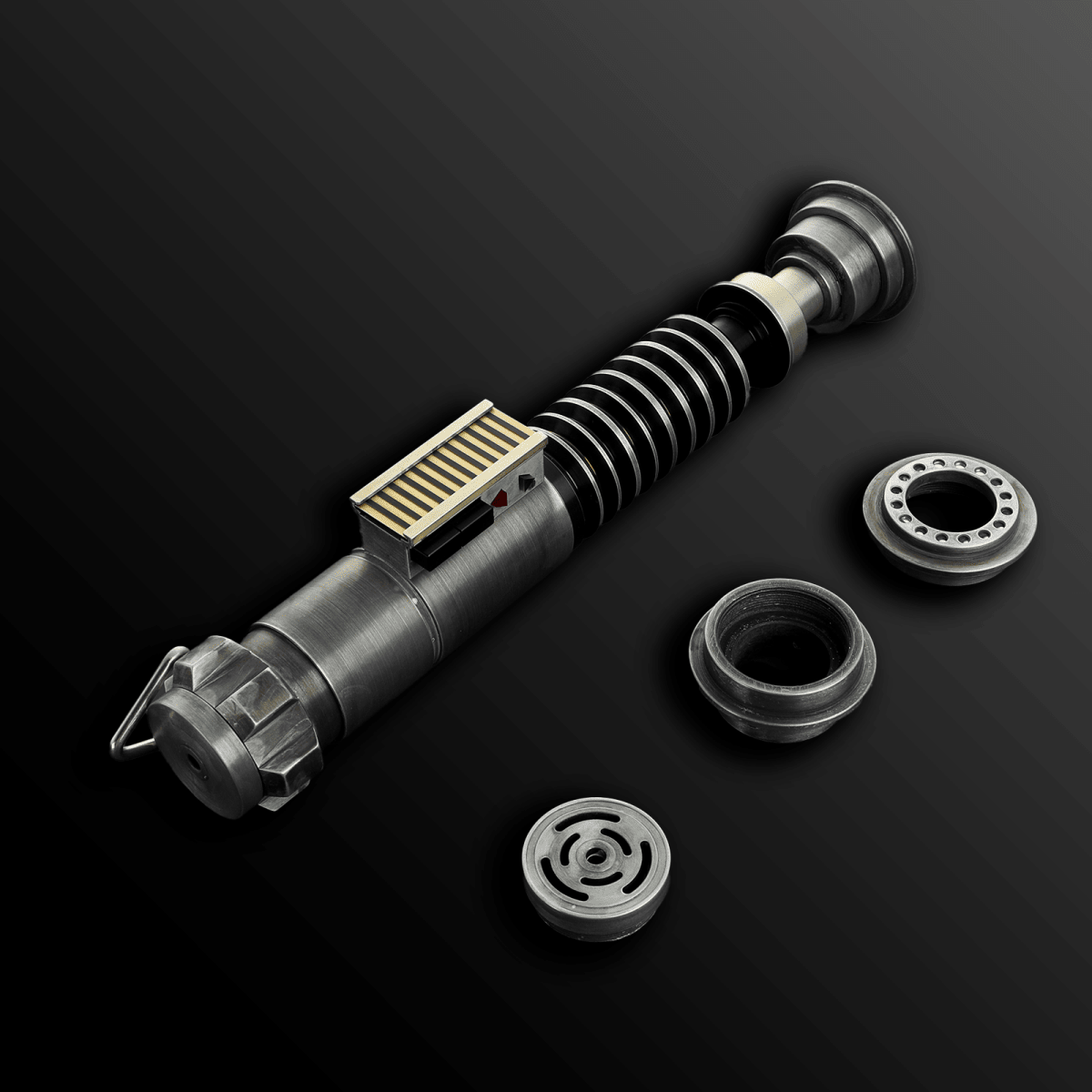 Luke Skywalker V3 lightsaber with blue glowing blade – Battle Sabers