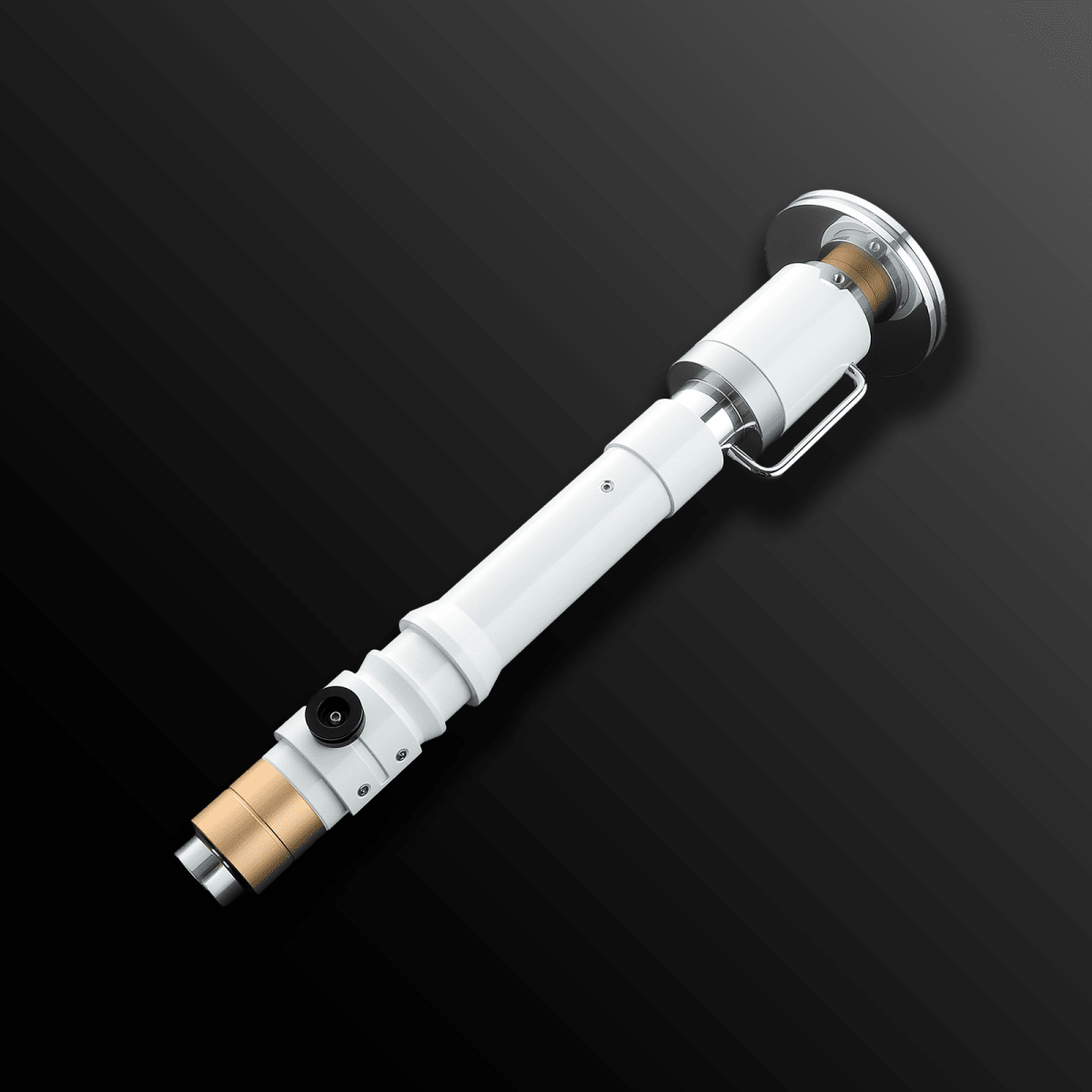 Professor Huyang V2 lightsaber with blue glowing blade – Battle Sabers