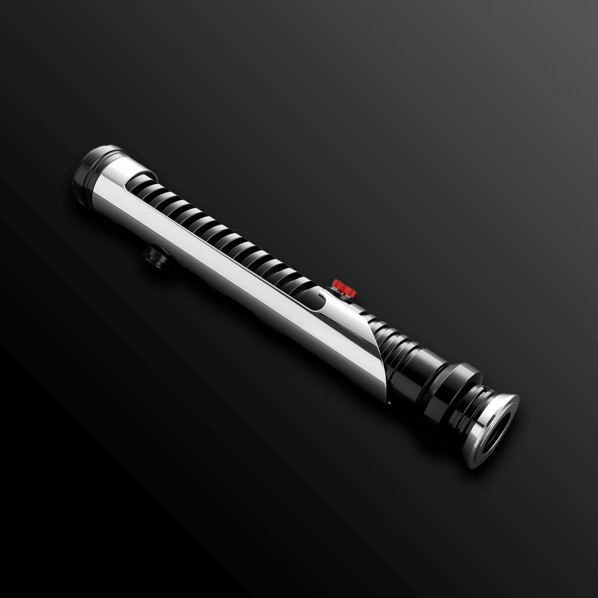 Handcrafted Qui-Gon Jinn lightsaber with vibrant green edge – Battle Sabers