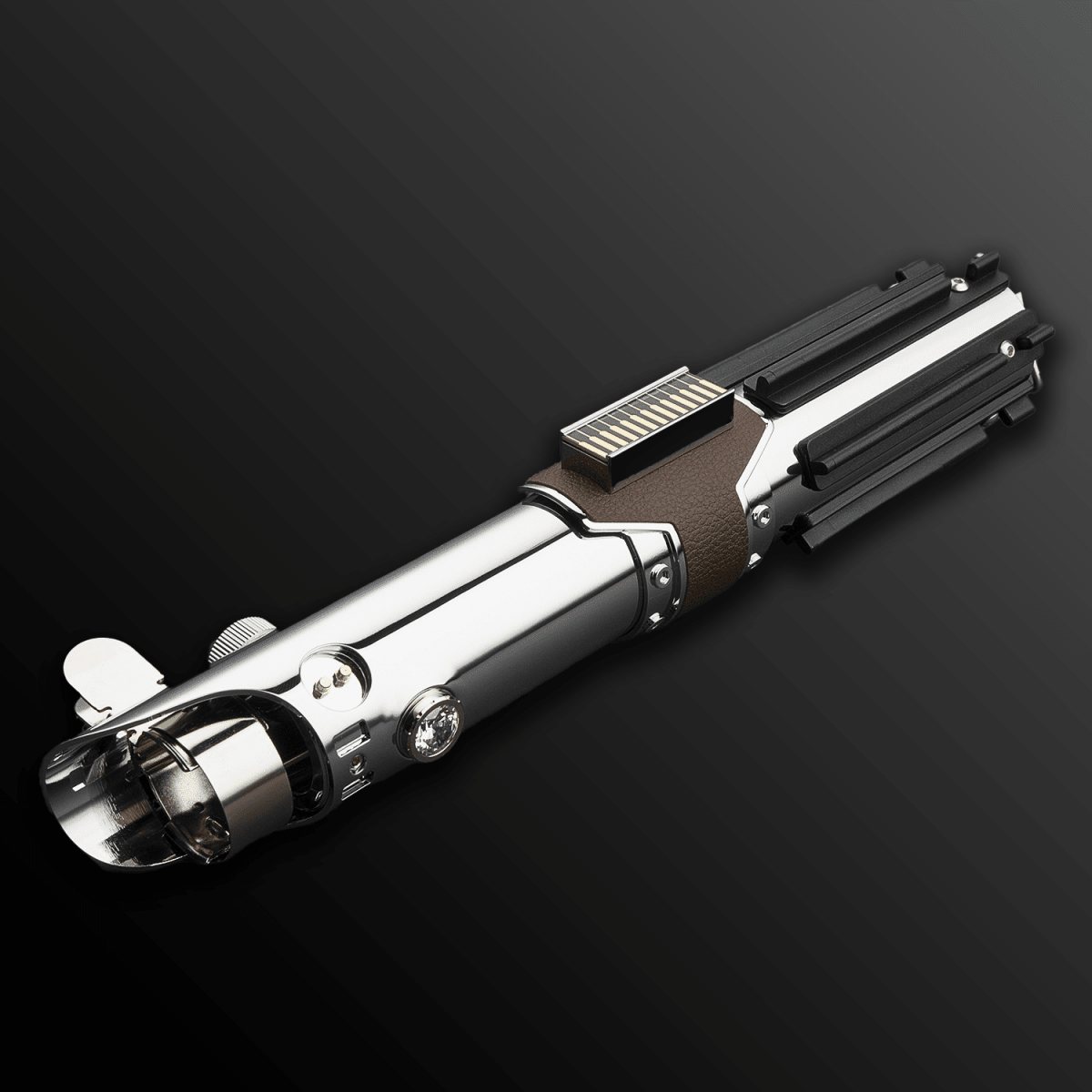 Rey Skywalker lightsaber with blue glowing blade – Battle Sabers