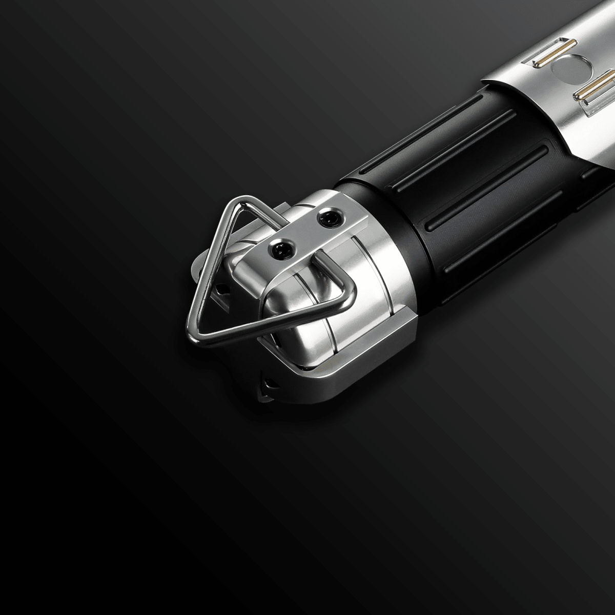 Sabine Wren chrome lightsaber with glowing purple illumination – Battle Sabers