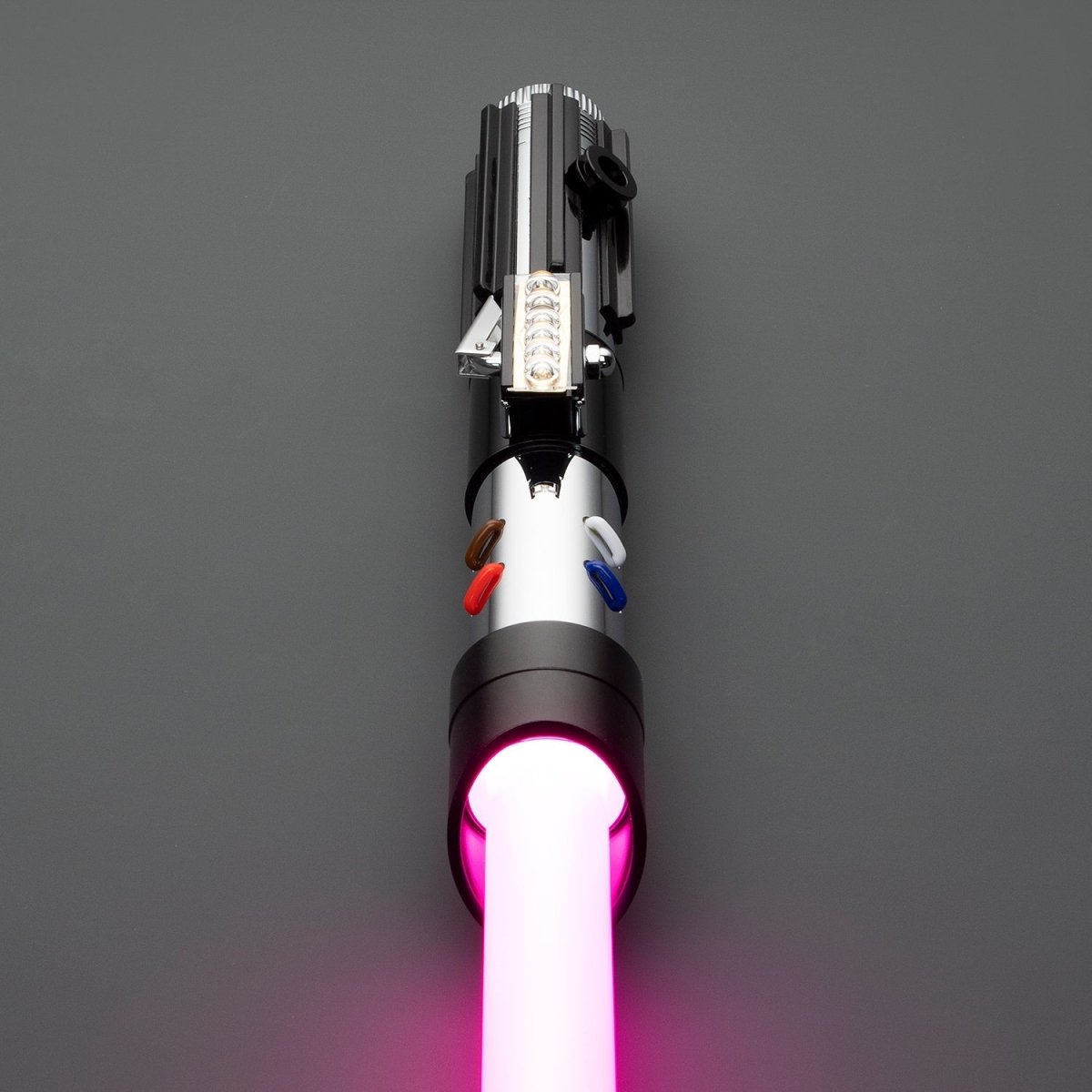Sith Lord lightsaber with dark red blade – Battle Sabers
