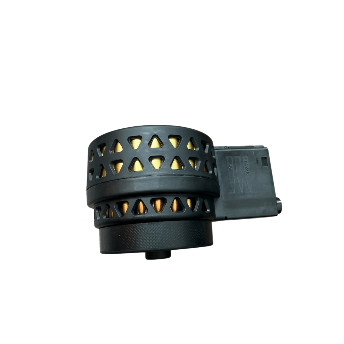 Jinming compatible drum mag for M4A1 Gen 8 SCAR V2 ACR-J10 blasters - Tactical Edge Hobbies