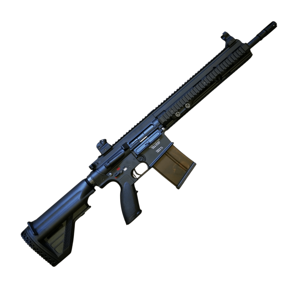Lehui HK417D Gel Blaster - Black