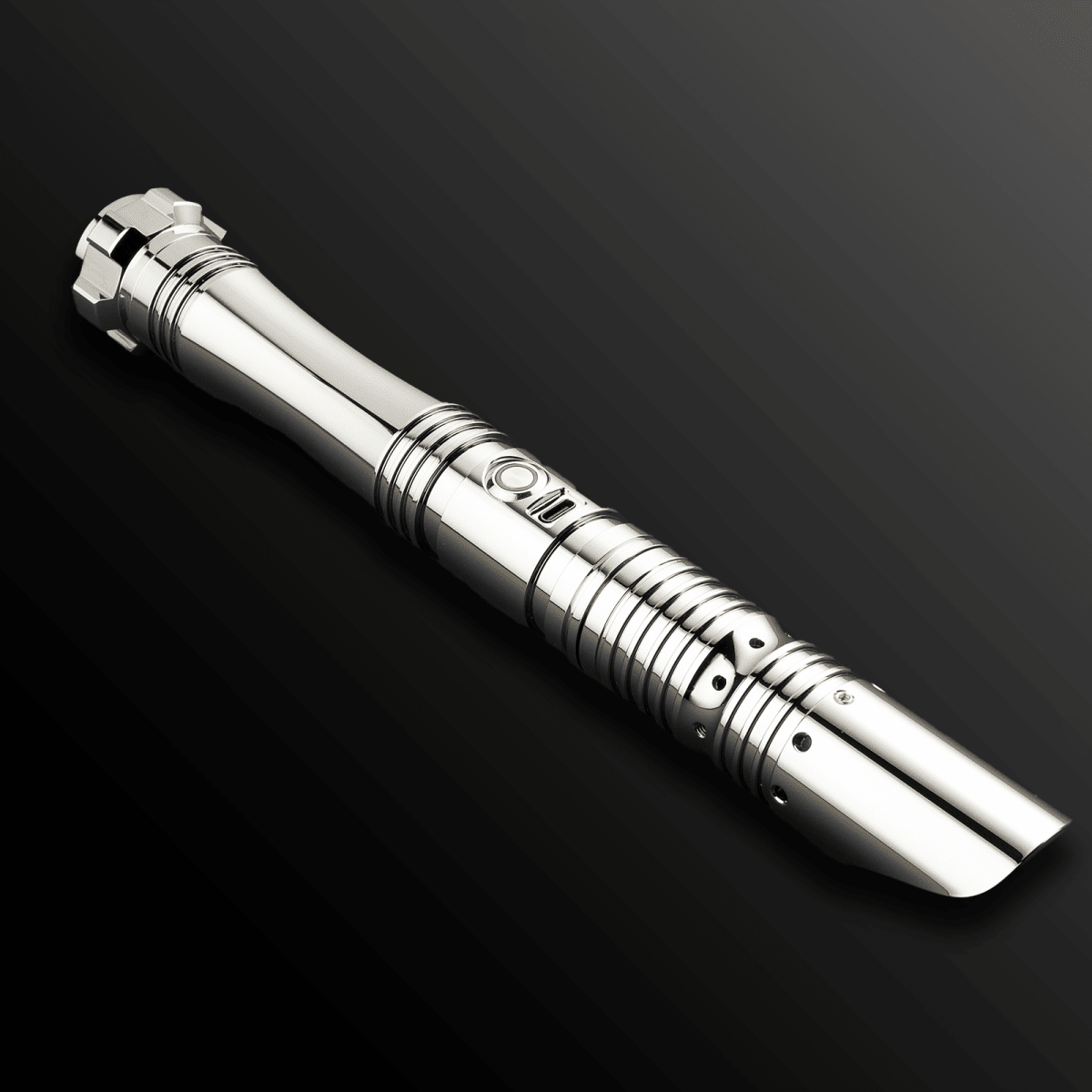 Close-up of Lodaka Light Saber’s illuminated energy core - Battle Sabers
