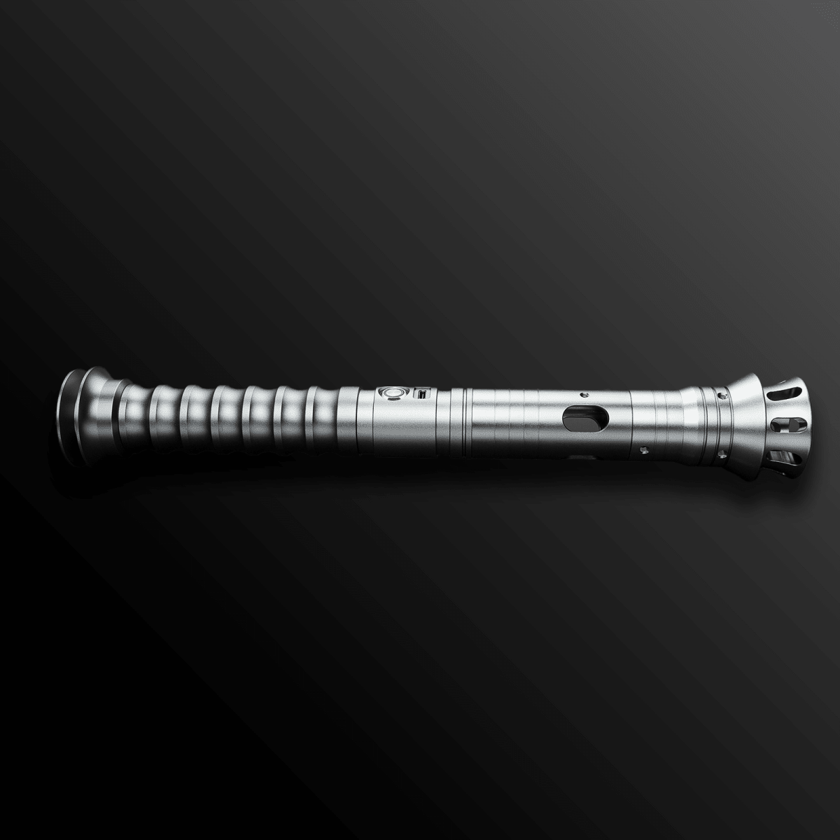 Lotus Light Saber with a polished, artistic hilt finish - Battle Sabers