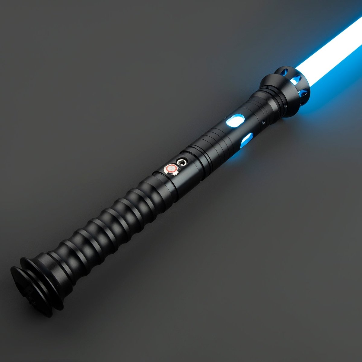 Lotus Light Saber radiating soft, bright energy in the dark - Battle Sabers