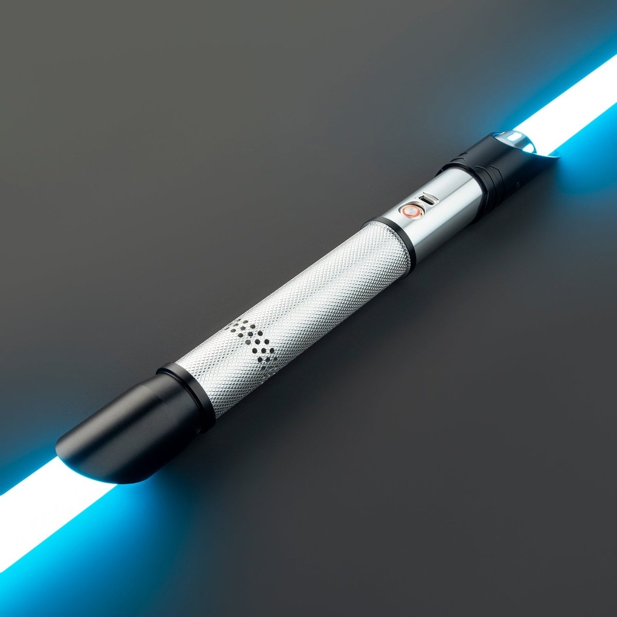 Close-up of Mantis Light Saber’s radiant glowing blade - Battle Sabers
