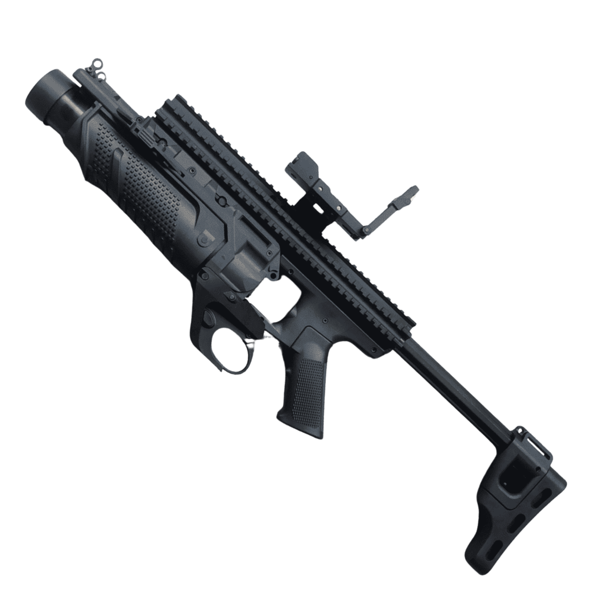 MK13 EGLM Metal Grenade Launcher Gas Powered Gel Blaster GBB Stand-Alone Launcher-Black