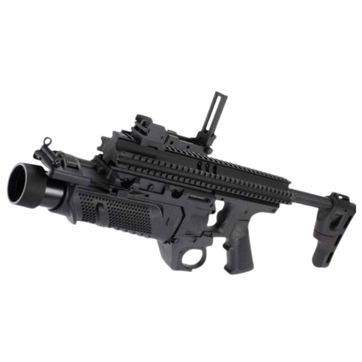 MK13 EGLM Metal Grenade Launcher Gas Powered Gel Blaster GBB Stand-Alone Launcher-Black