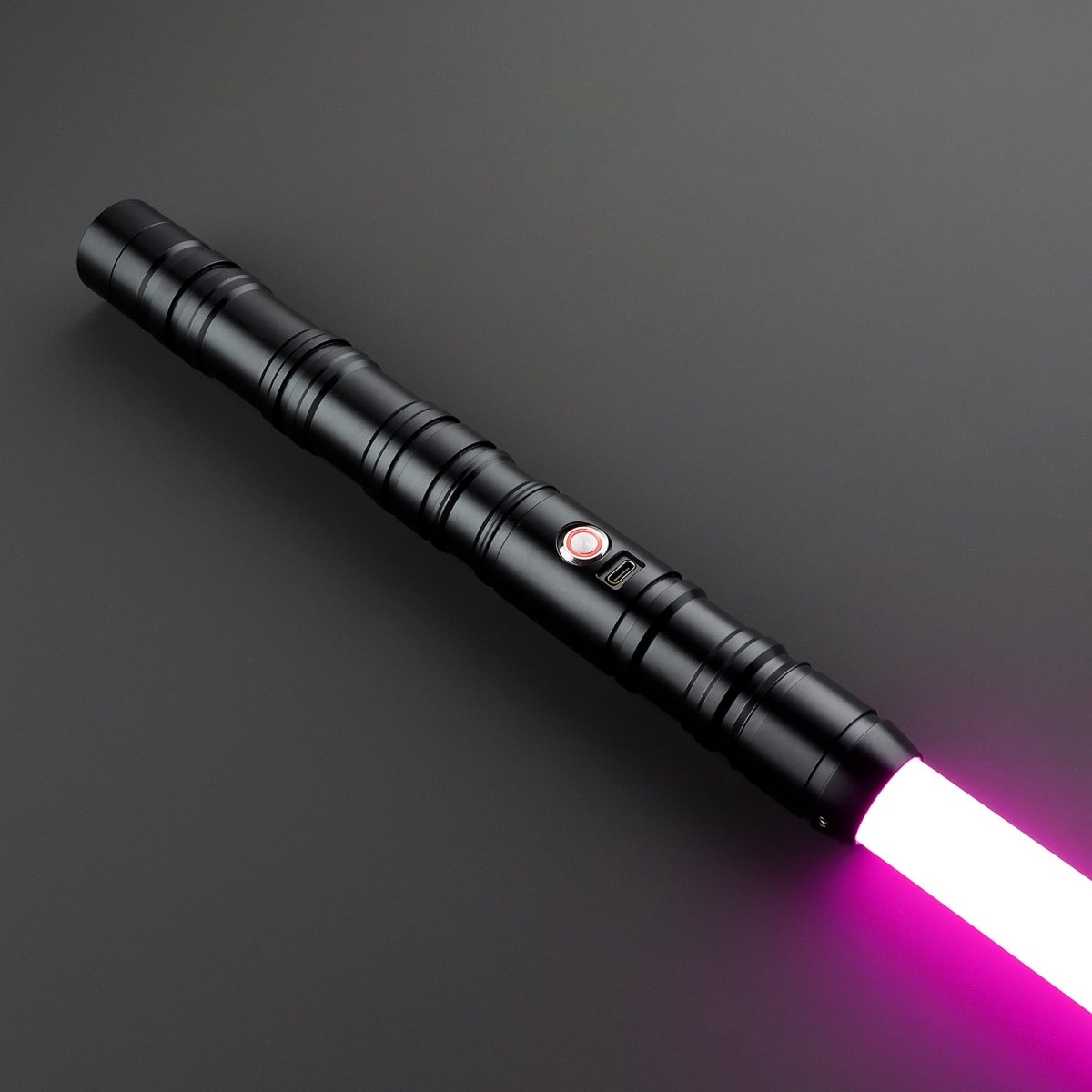 Monolith Light Saber resting on a smooth, reflective surface - Tactical Edge Hobbies