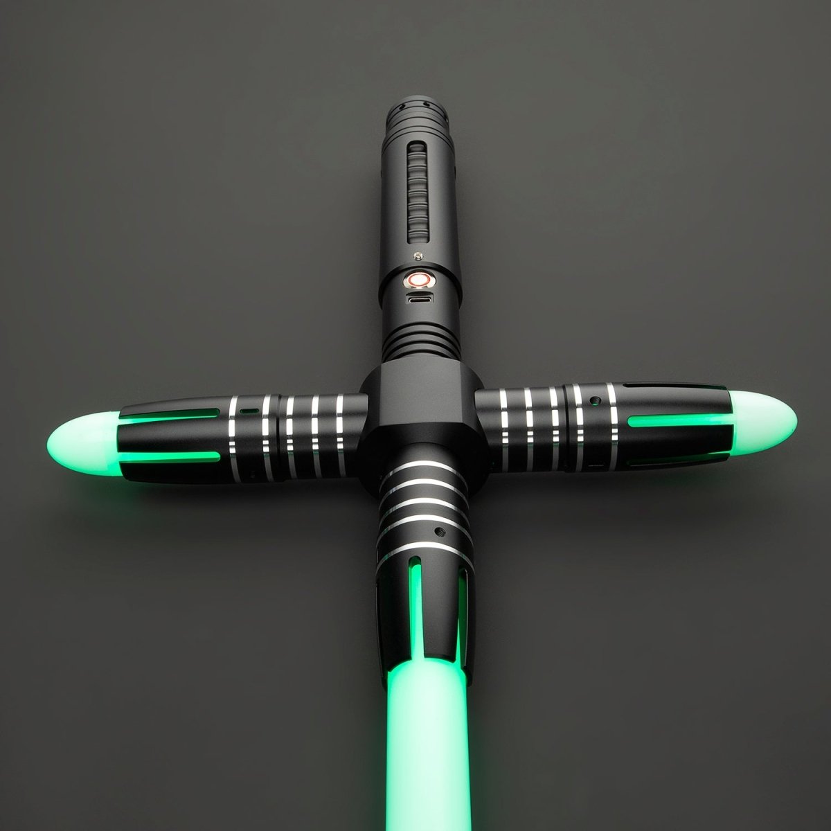 Old Guard Light Saber resting on a smooth surface - Battle Sabers