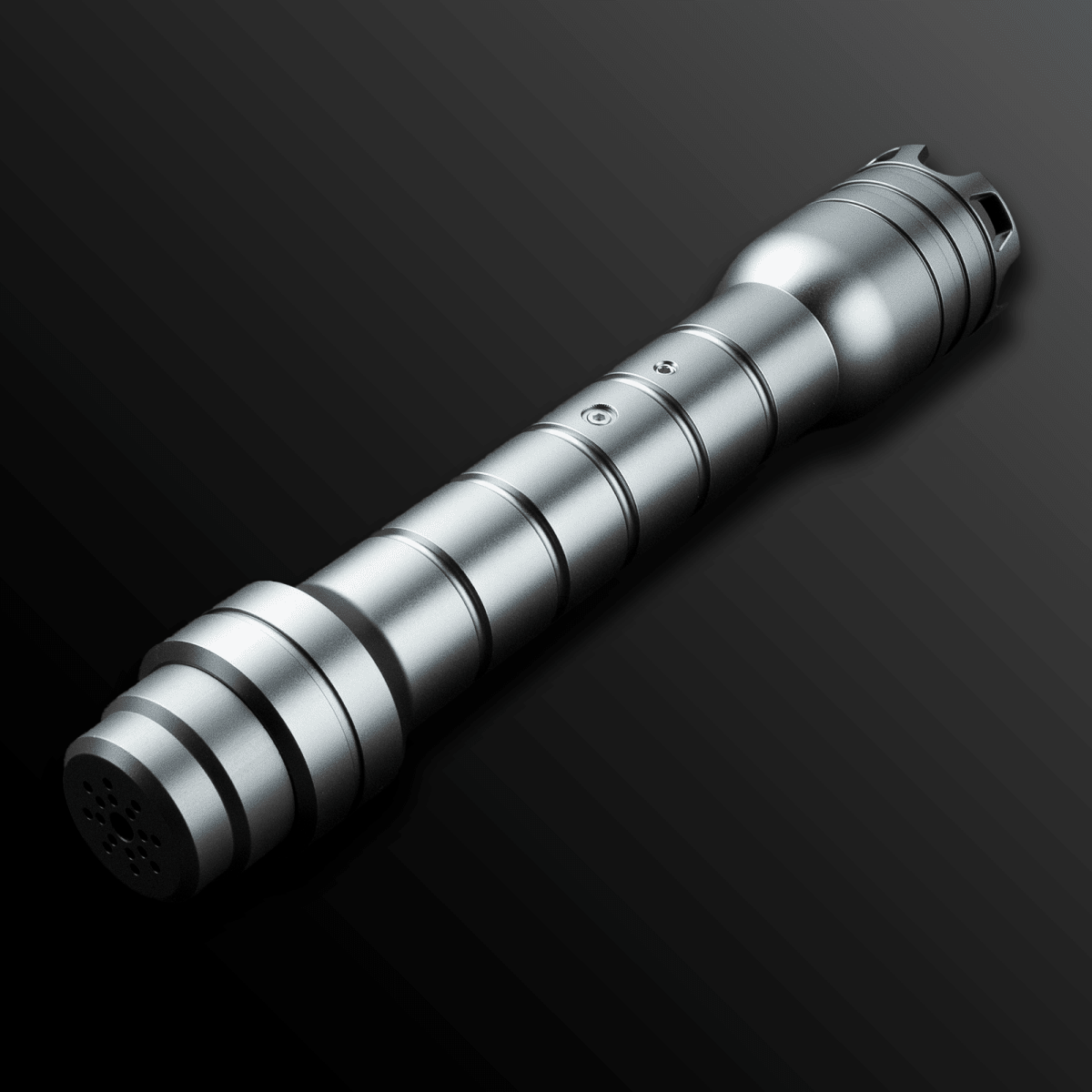 Pax Light Saber glowing brightly against a dark backdrop - Battle Sabers