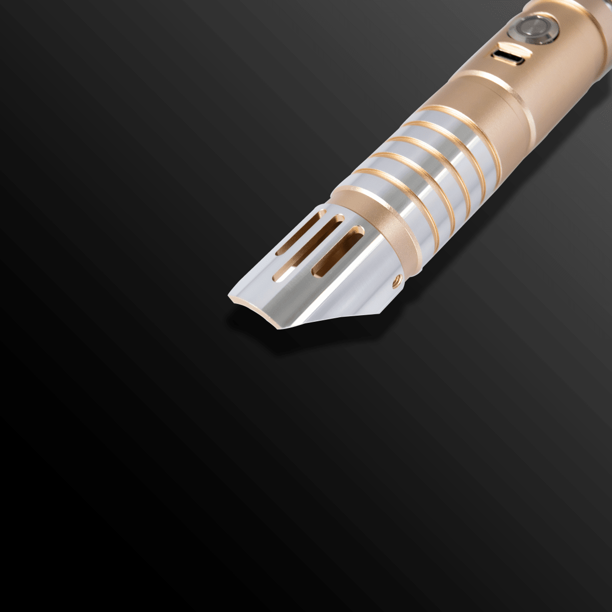 Protector Light Saber glowing intensely in motion - Tactical Edge Hobbies