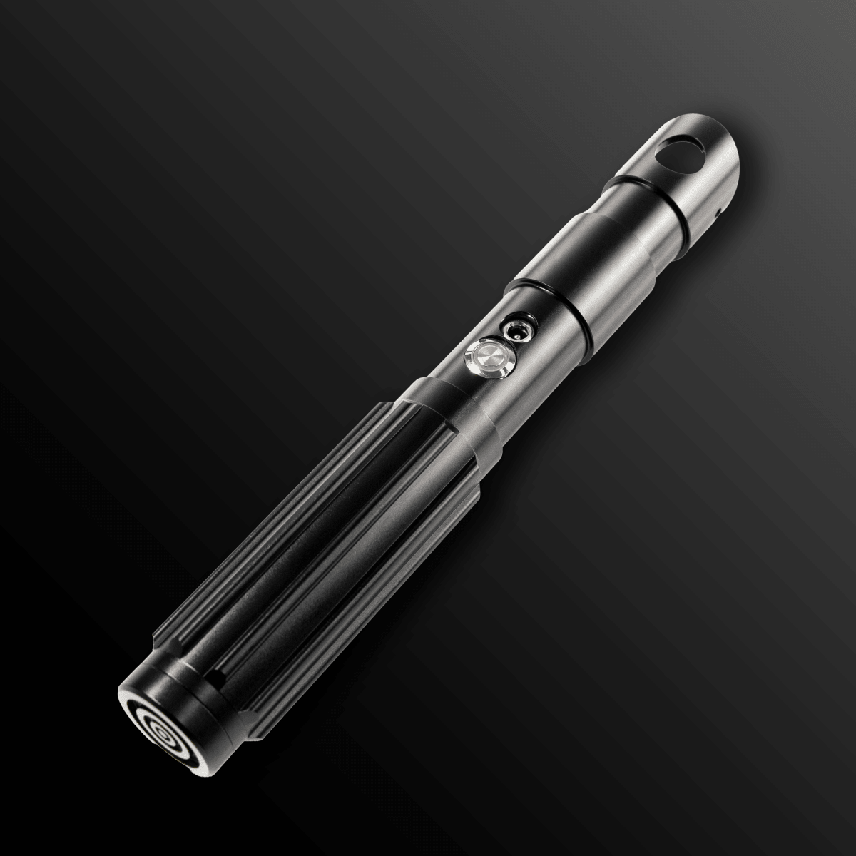 Close-up view of the Republic Light Saber hilt - Tactical Edge Hobbies