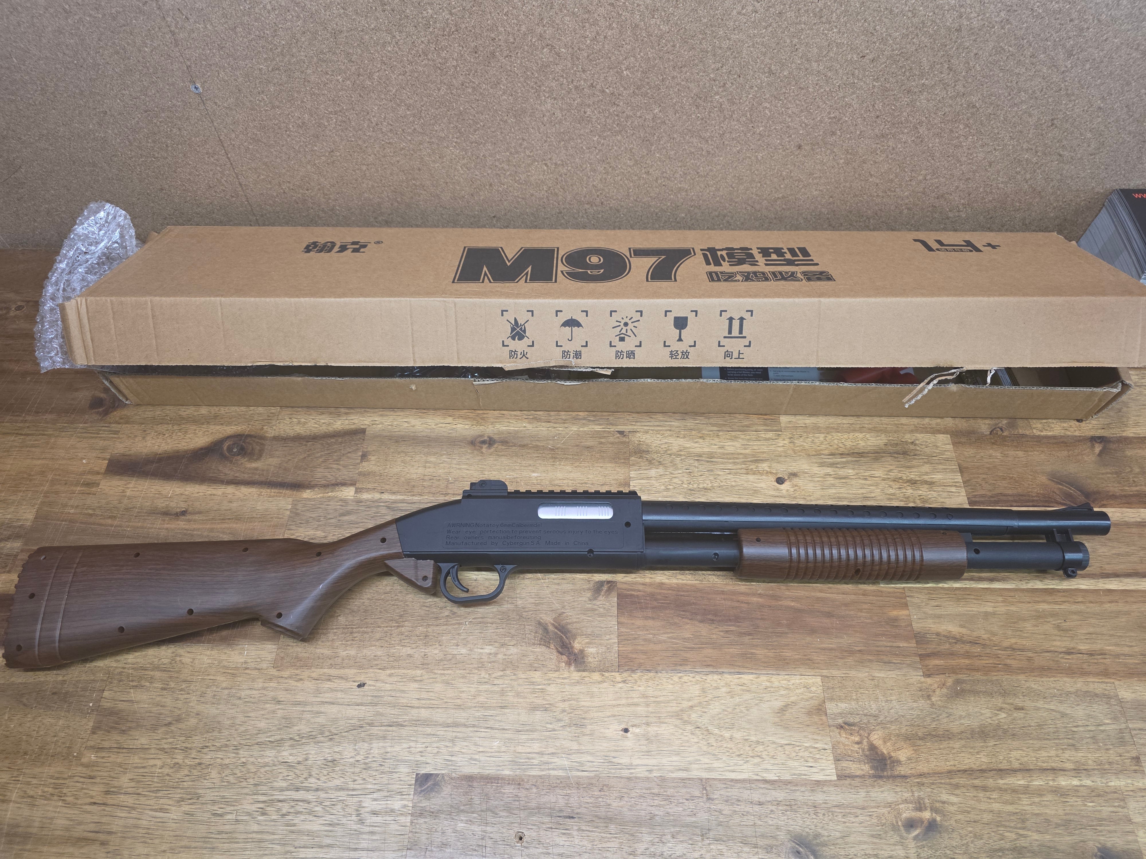 Ex Demo - Hanke M97 Full Size Pump Shotgun Gel Blaster