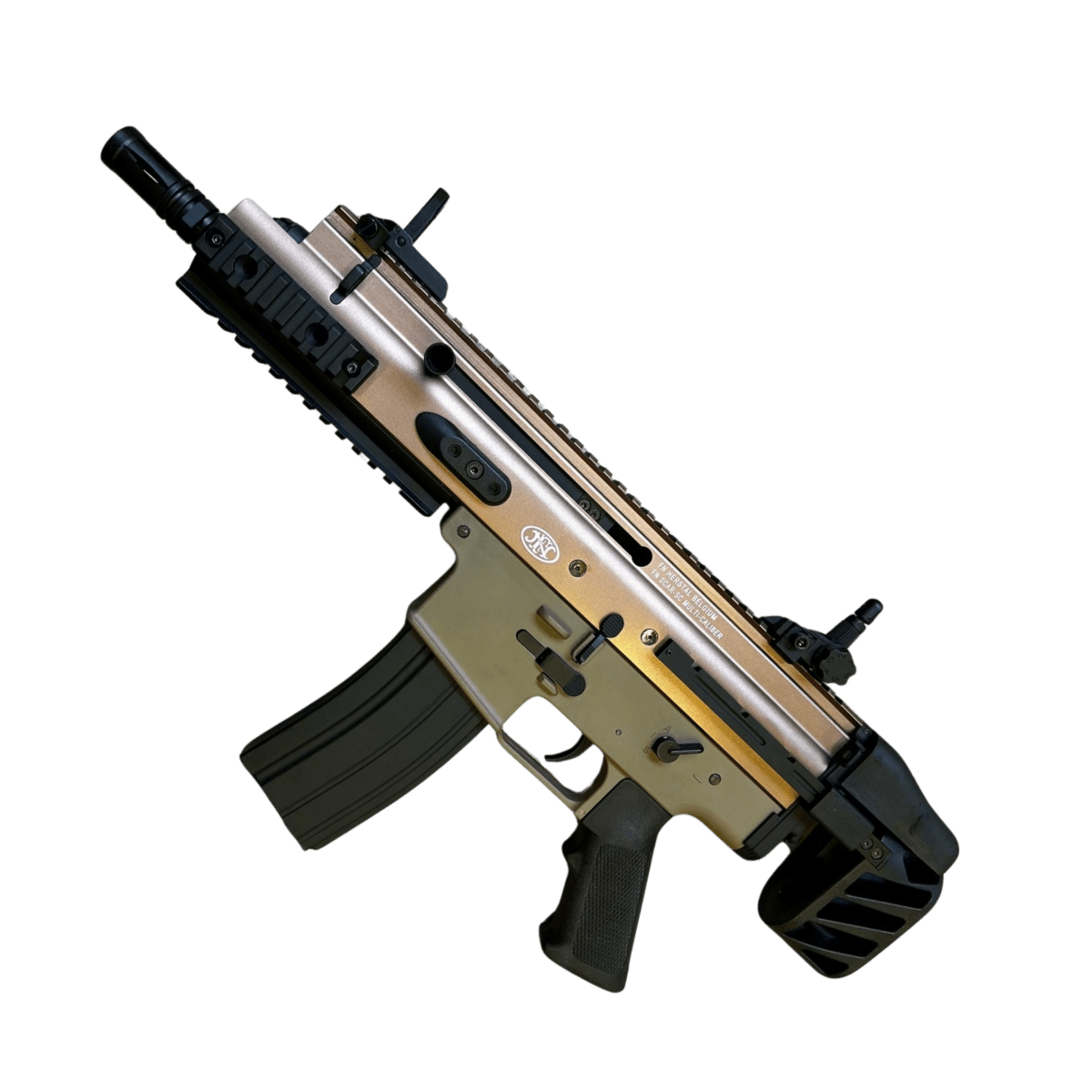 SCAR-SC AEG Metal Gel Blaster - Tan