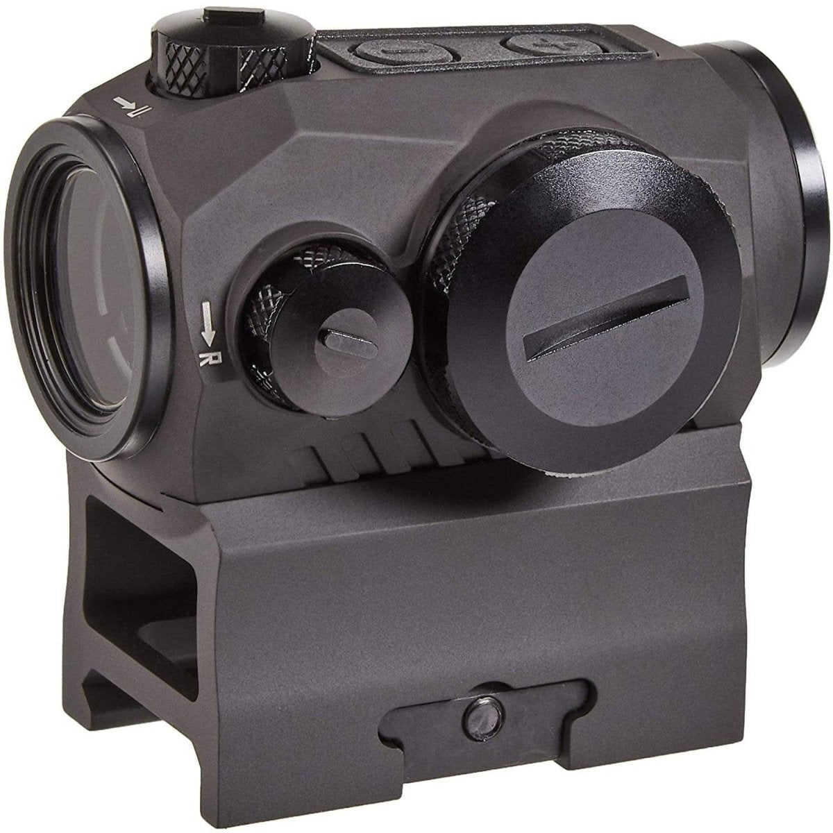 SIG SAUER Romeo5 1x20mm Compact Red Dot mounted on a rifle for quick aiming - Tactical Edge Hobbies
