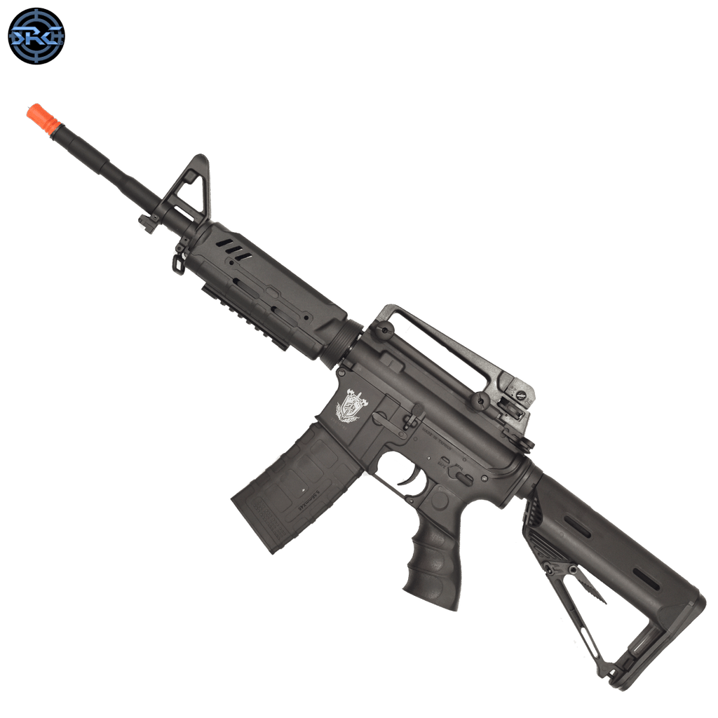 SRC M4 SR4 ST-Alpha Sportline Polymer AEG - Black - Tactical Edge Hobbies