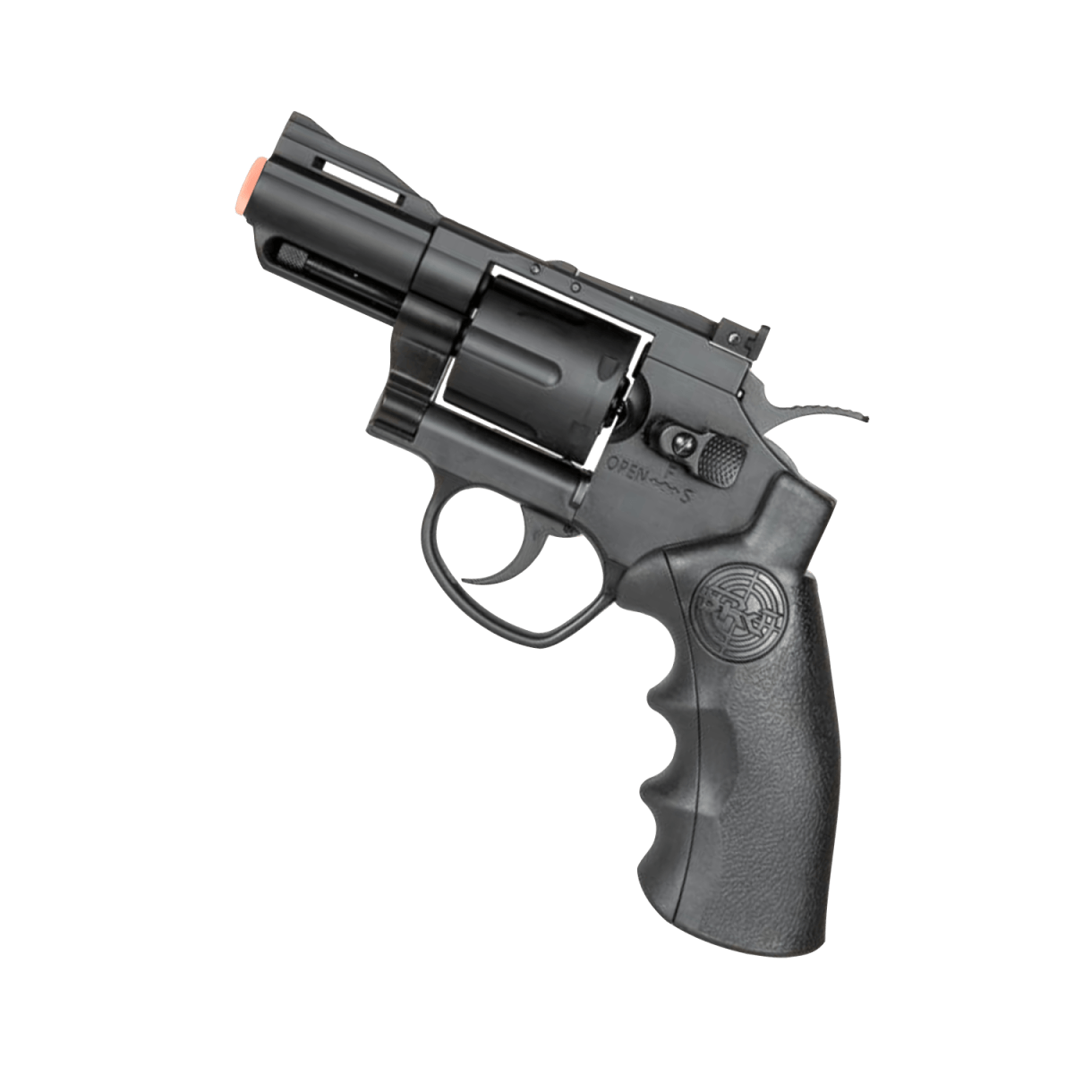 Compact SRC Titan 2.5’ Revolver Gelsoft Blaster for gelsoft games - Tactical Edge Hobbies