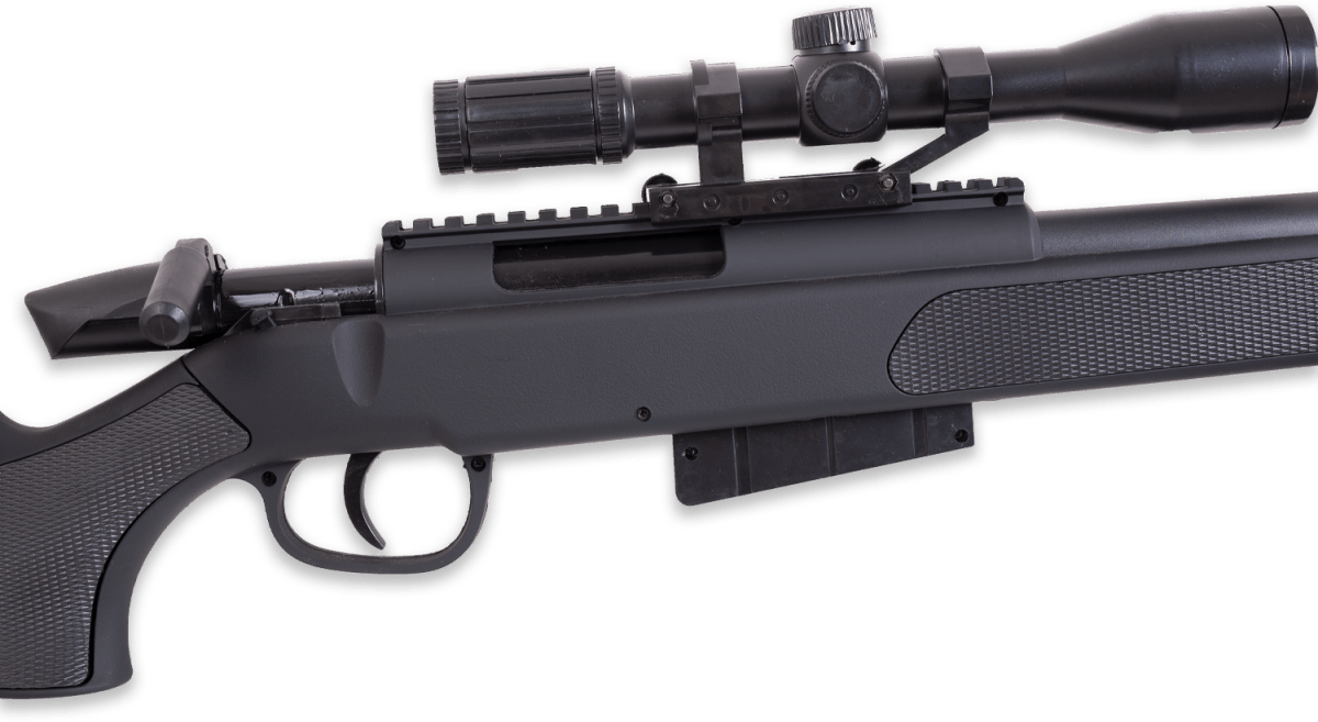 SSG69 Steyer Nylon Mag Fed Manual Sniper Rifle - Black