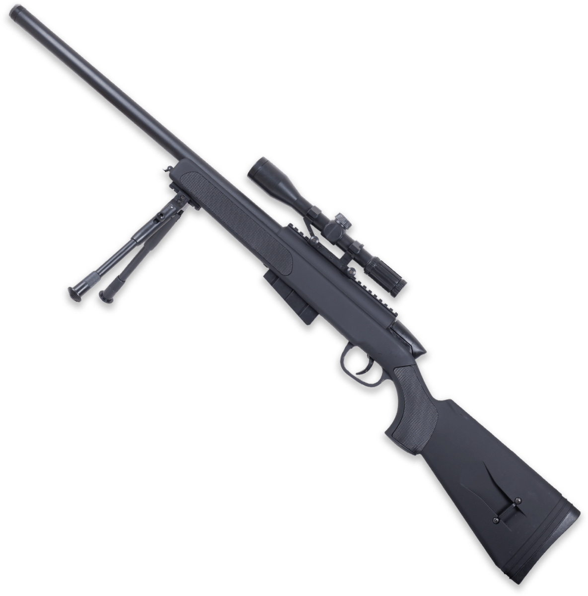SSG69 Steyer Nylon Mag Fed Manual Sniper Rifle - Black