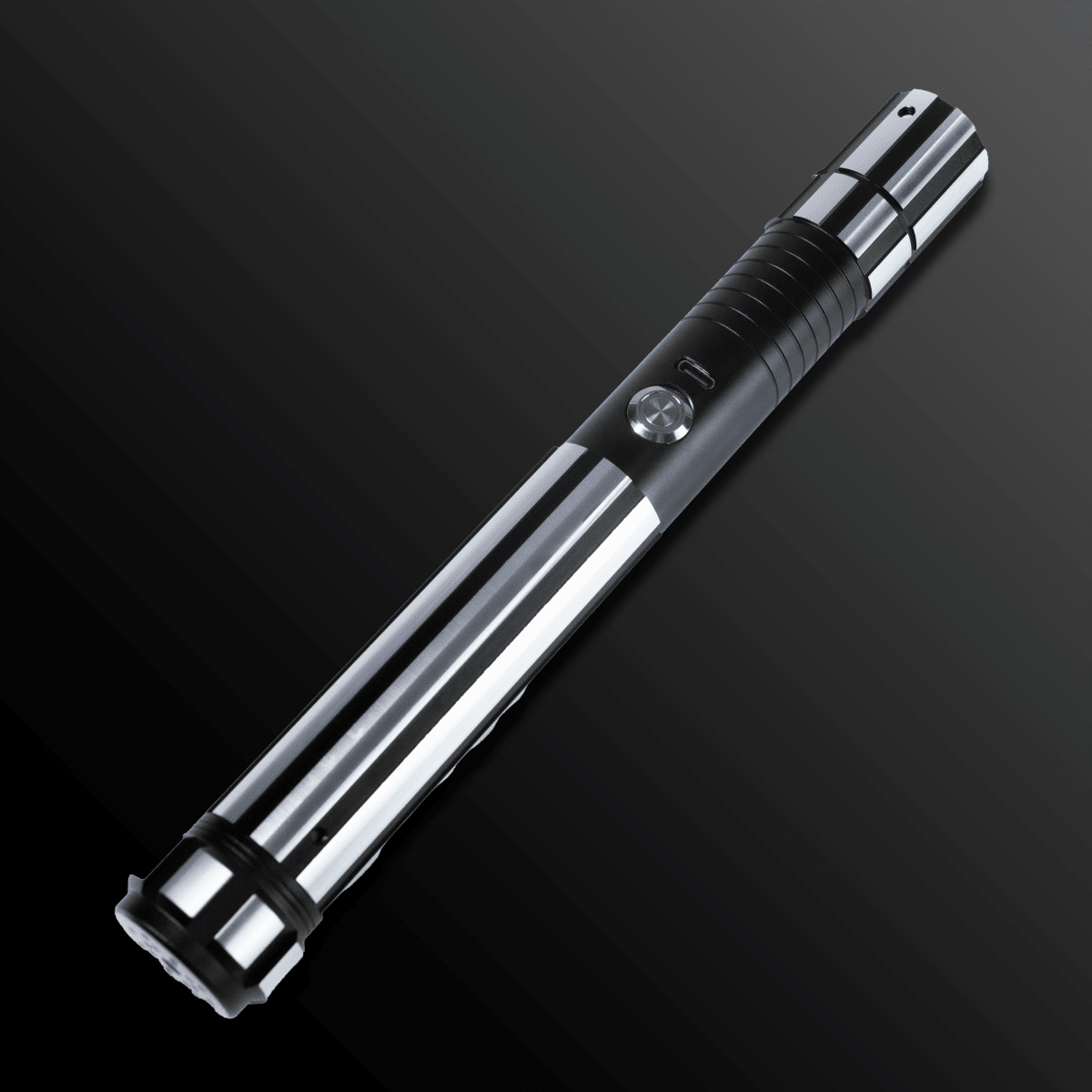 Close-up of Stryfe Light Saber hilt - Tactical Edge Hobbies