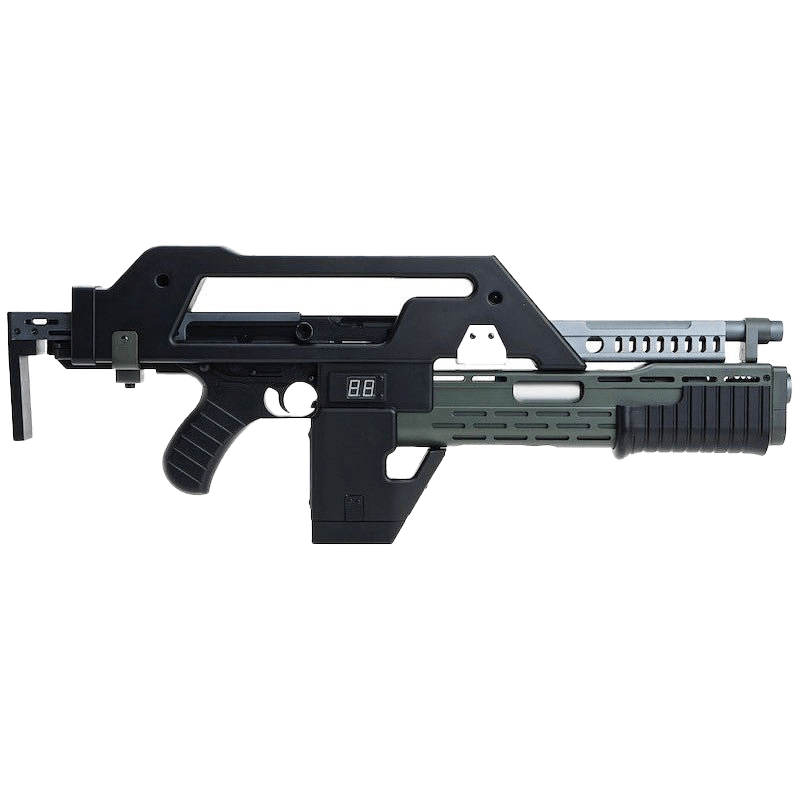 Durable SW Aliens M41A Pulse Rifle AEG Gel Blaster for high-performance action - Tactical Edge Hobbies