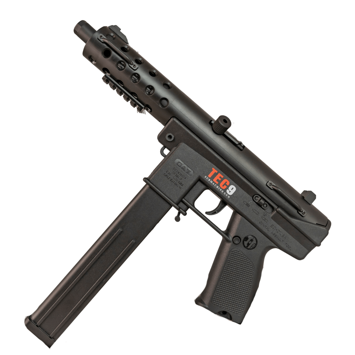 Auto Tec-9 style SMG gel blaster tactical build - Tactical Edge Hobbies
