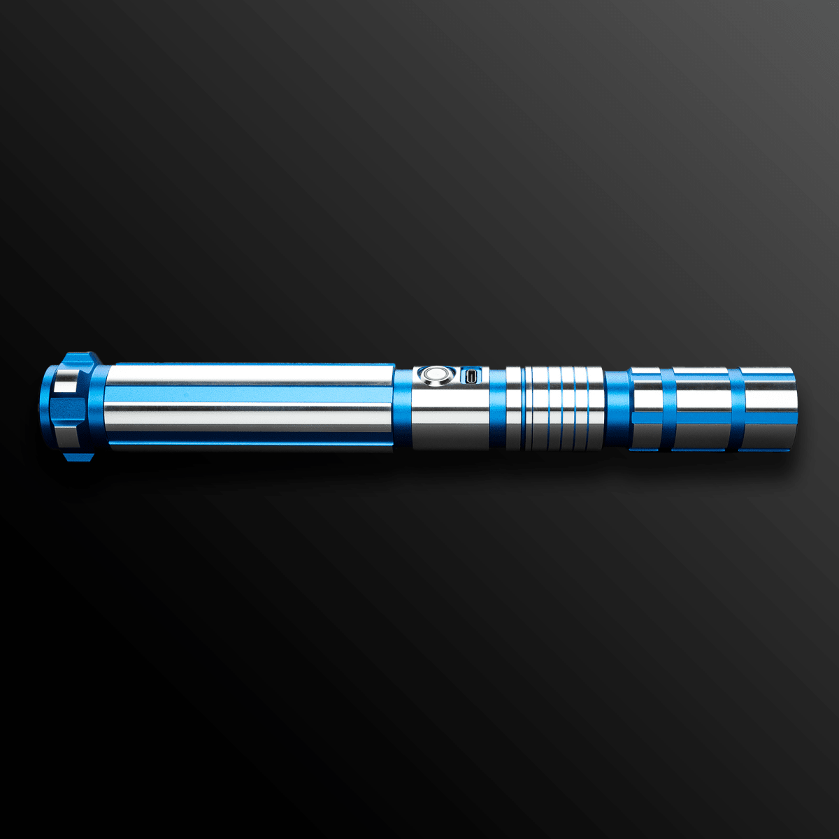 Tiplar Light Saber glowing brightly in dark - Battle Sabers
