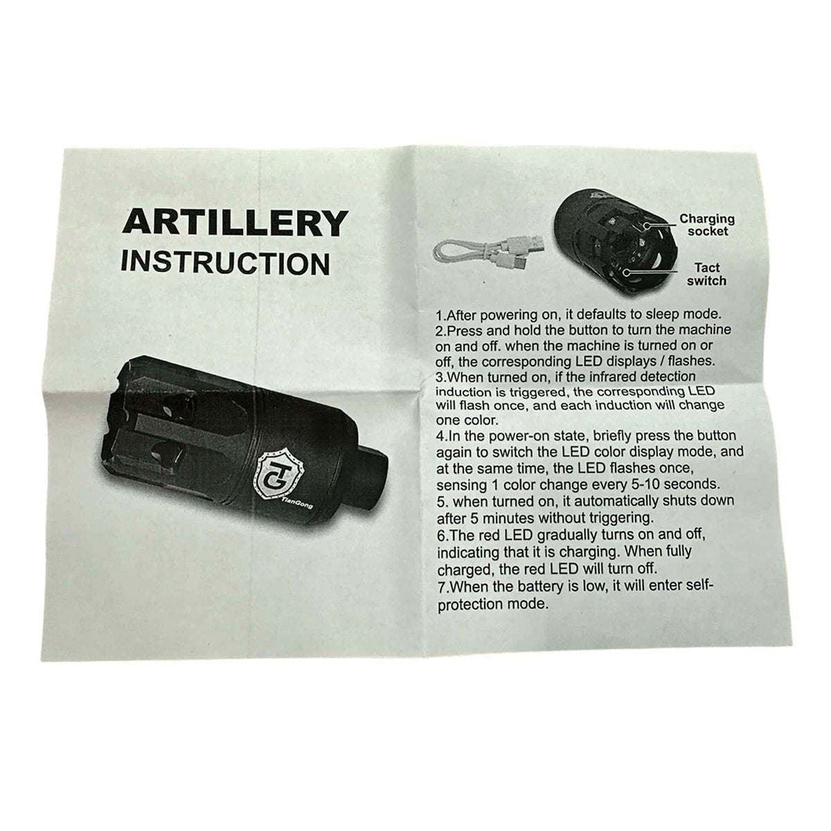 Tactical Tracer Unit with LED Flames for night gameplay and shooting precision - Tactical Edge Hobbies