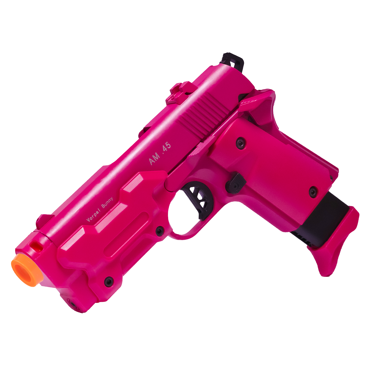 Double Bell AM .45 Vorpal Bunny Limited Edition Gel Blaster - (Pink) | Tactical Edge Hobbies