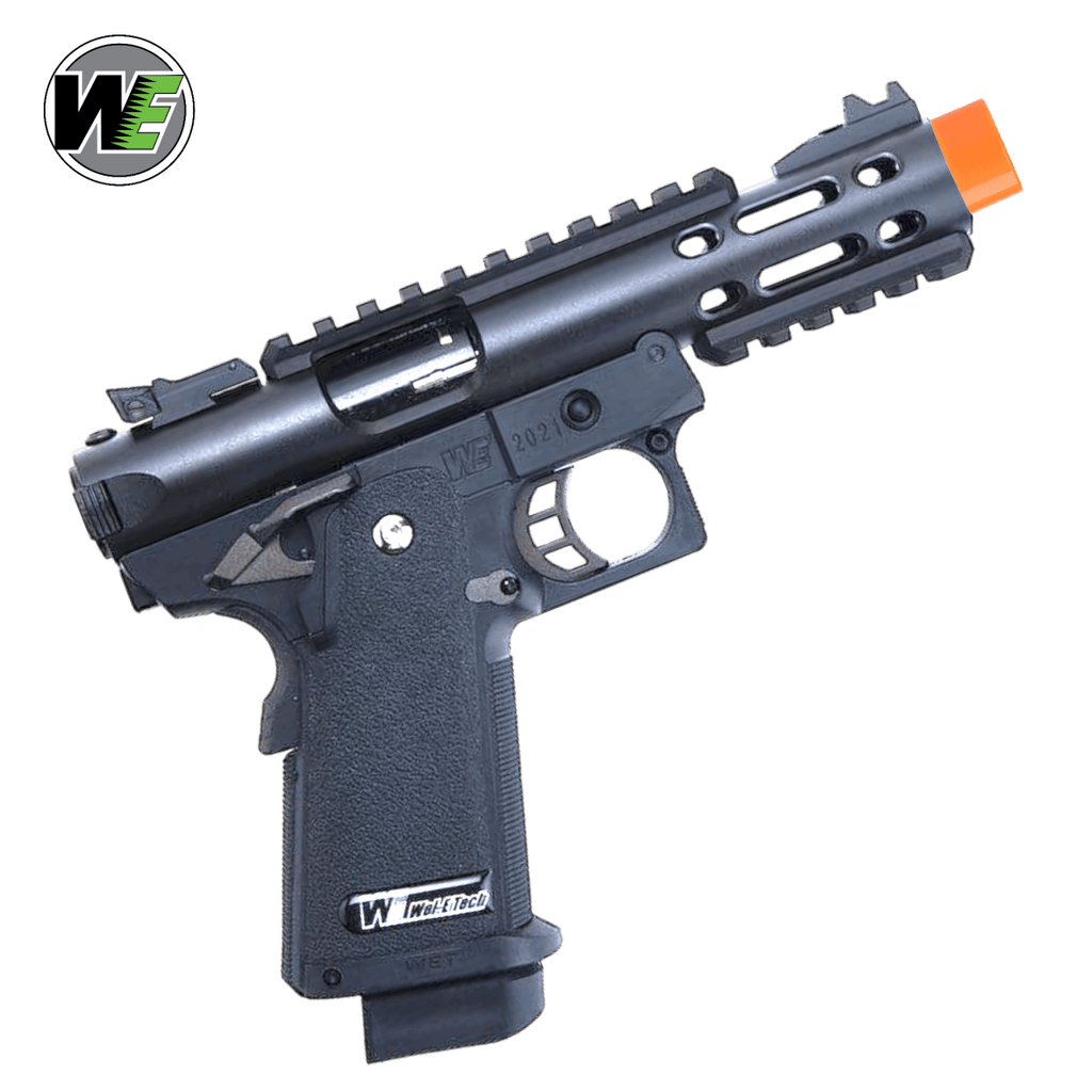 WE Galaxy Hi-Capa 5.1 Type A GBB Gel Blaster with black slide and R frame - Tactical Edge Hobbies